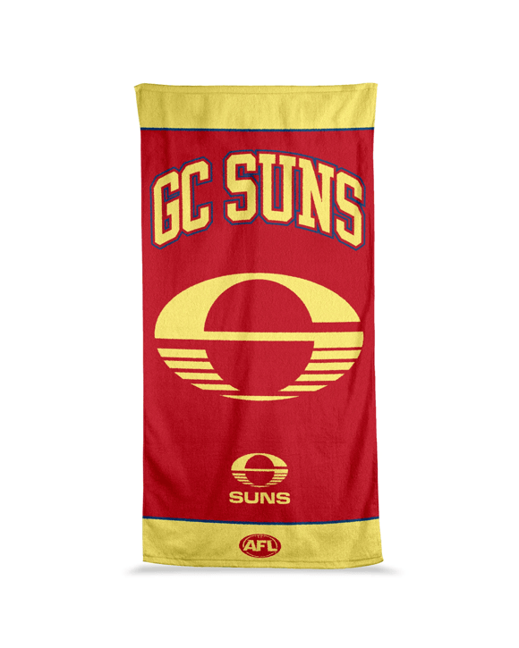 AFL Gold Coast Suns Beach Towel