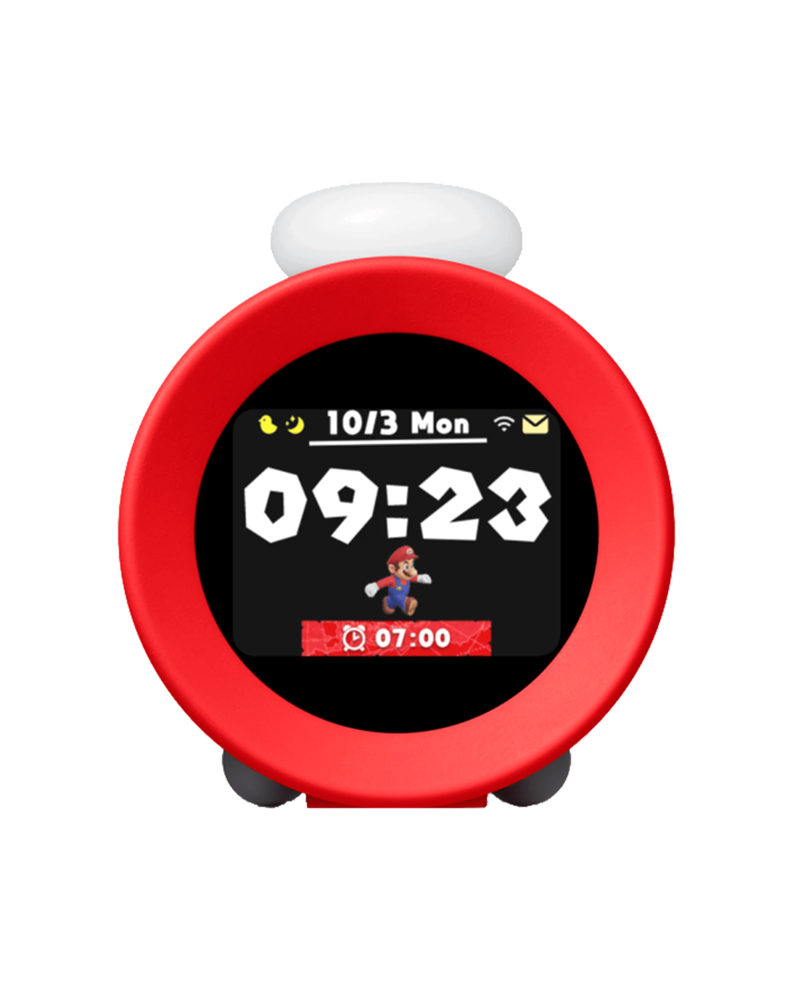 1 Nintendo Sound Clock: Alarmo - Red, 1 of 6