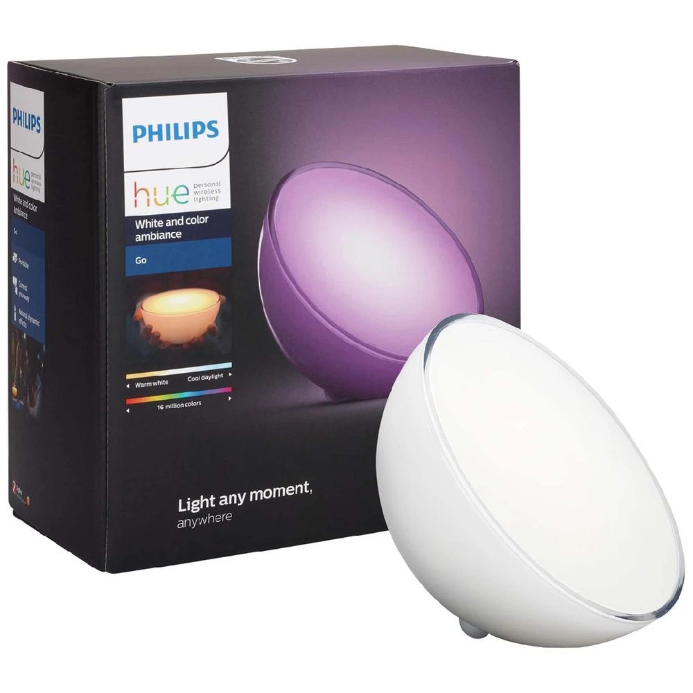 1 Philips Hue Go MK2 Bluetooth White and Colour Ambience, 1 of 10