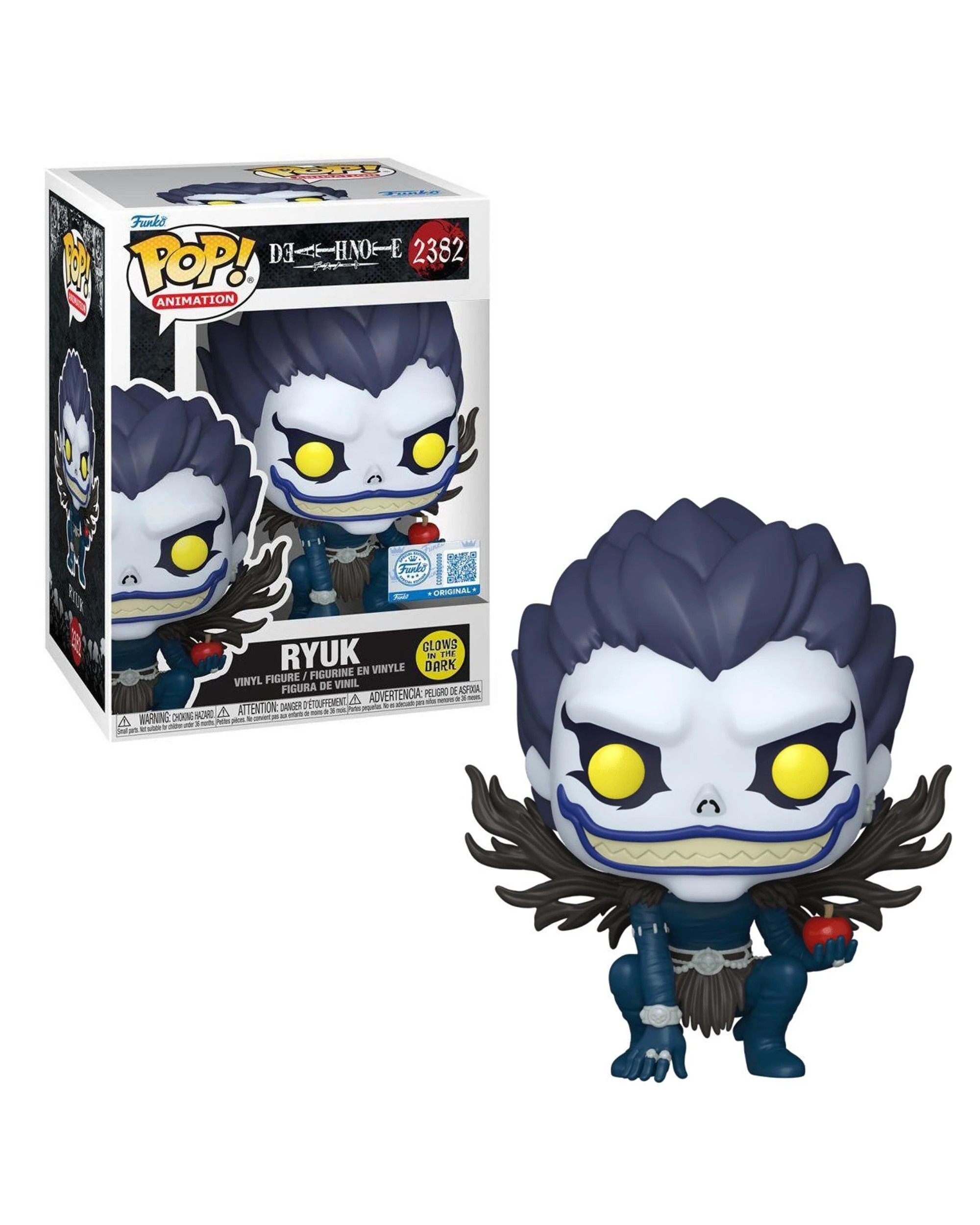 1 Death Note Ryuk Glow In The Dark Funko POP! Vinyl, 1 of 4
