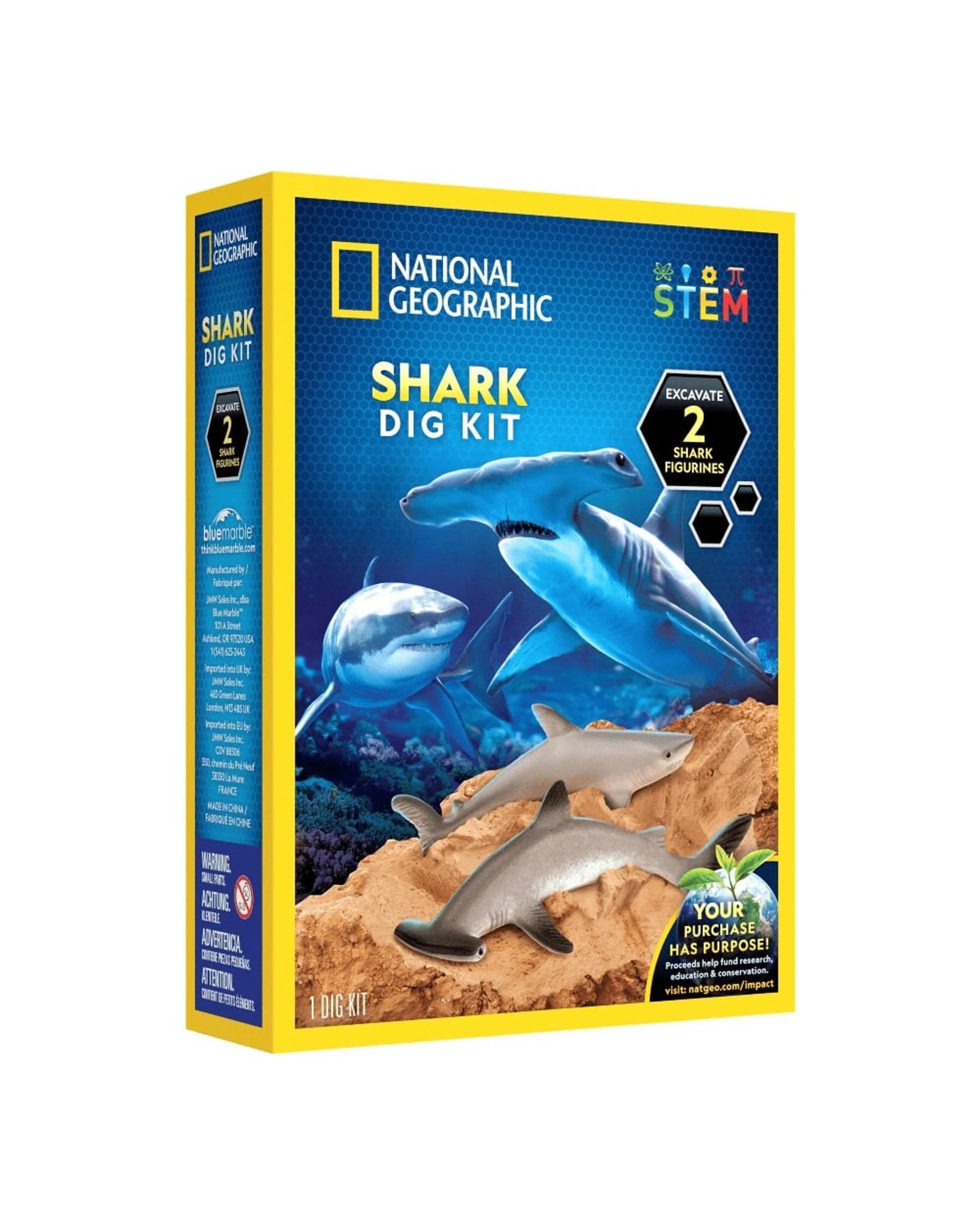 1 National Geographic Shark Dig Kit, 1 of 4