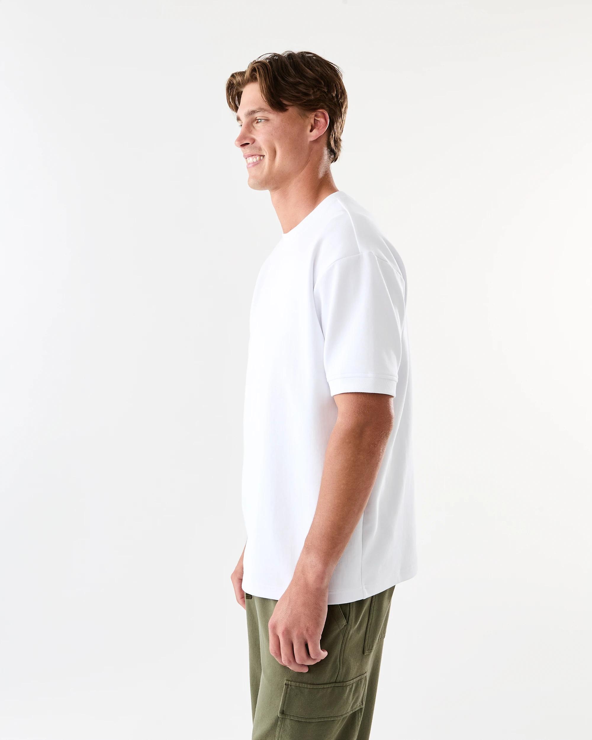 2 Oversized Interlock T-shirt White, 2 of 6