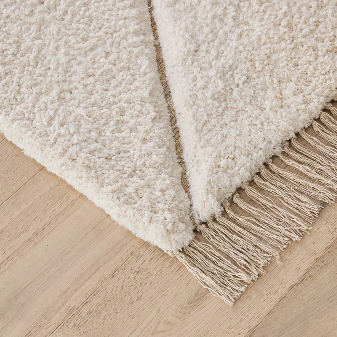 2 Sophia Rug - White, Large - 235cm x 160cm, 2 of 6