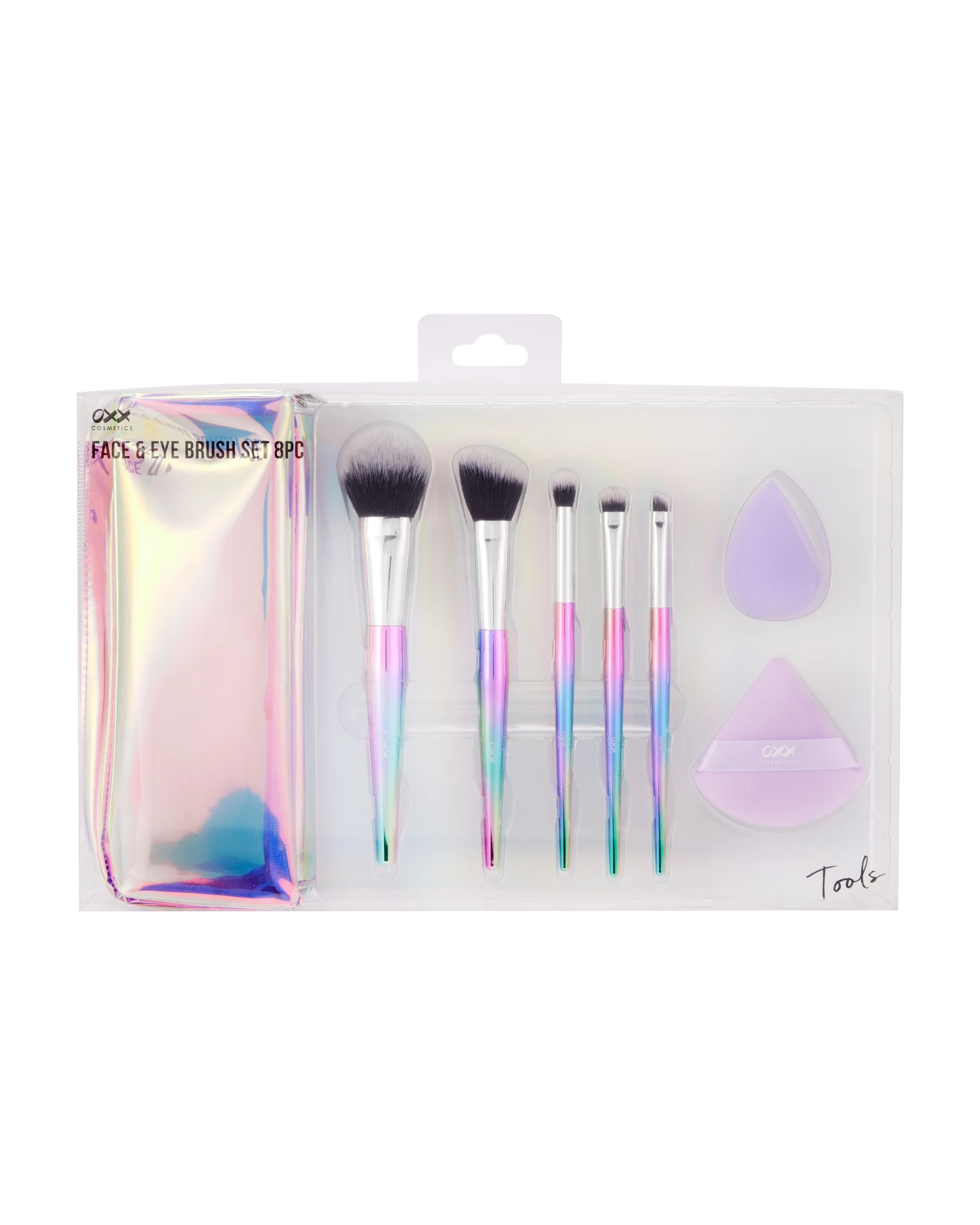 1 OXX Cosmetics 8 Piece Face and Eye Brush Set, 1 of 6