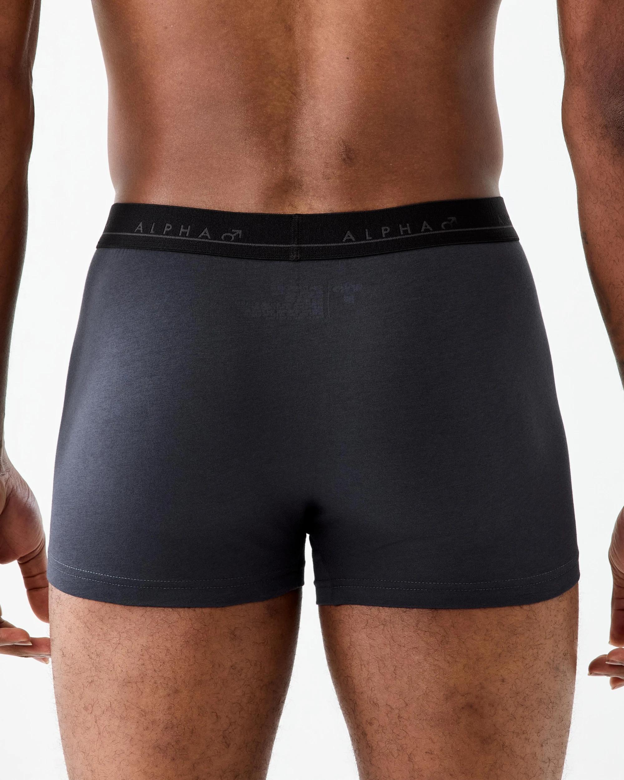 8 5 Pack Plain Trunks Navy Grey, 8 of 10