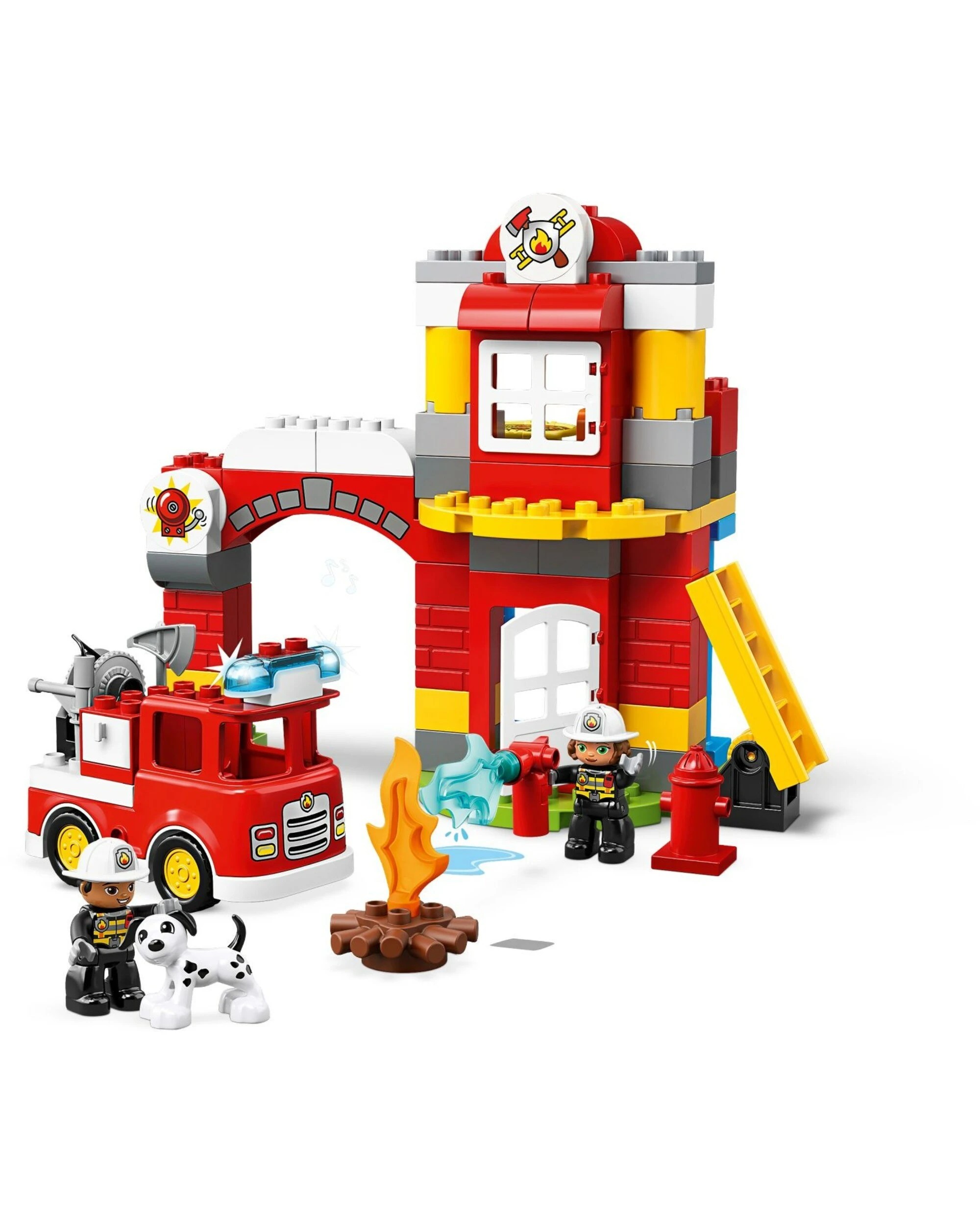 2 LEGO 10903 Fire Station & Fire Truck with Lights & Siren, 2 of 3