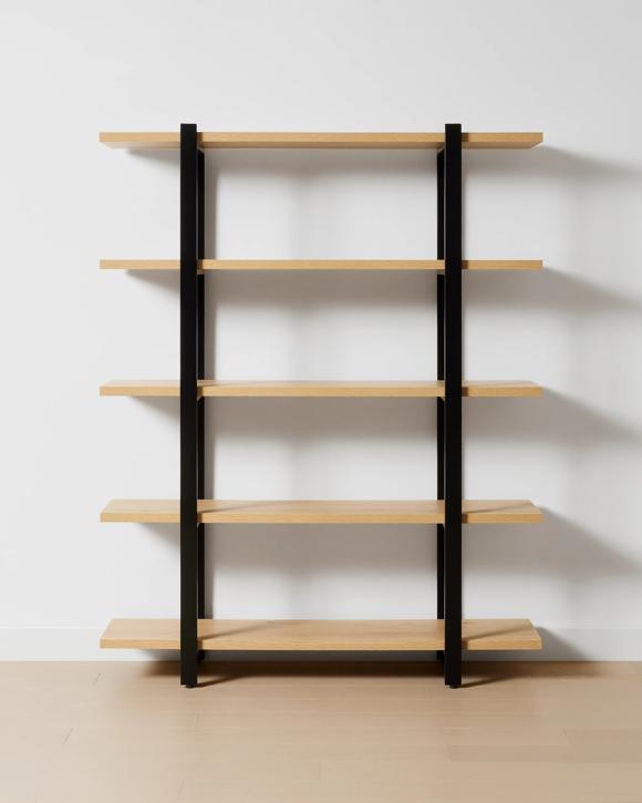 Wharf 5 Tier Bookshelf