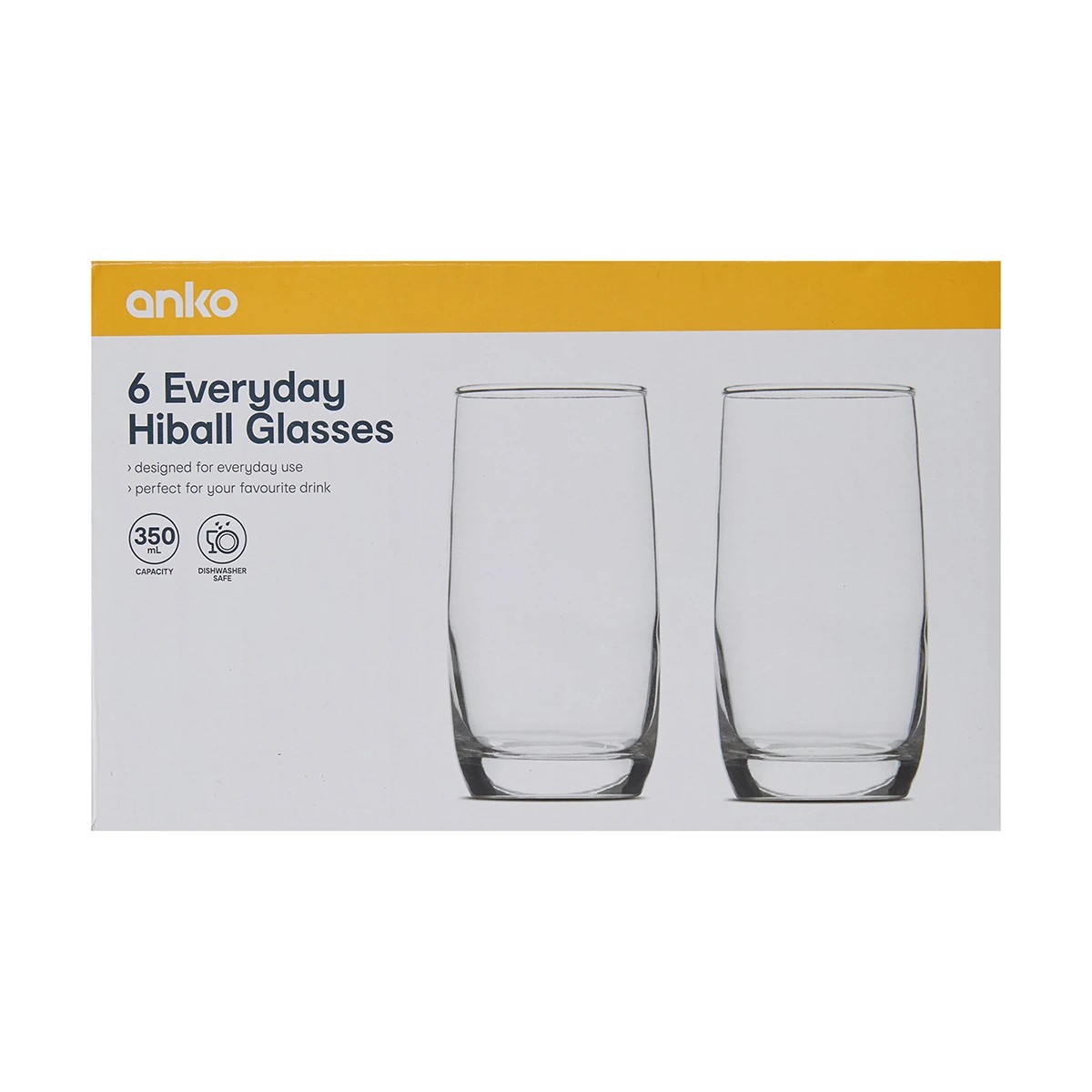 8 6 Everyday Hiball Glasses, 8 of 8