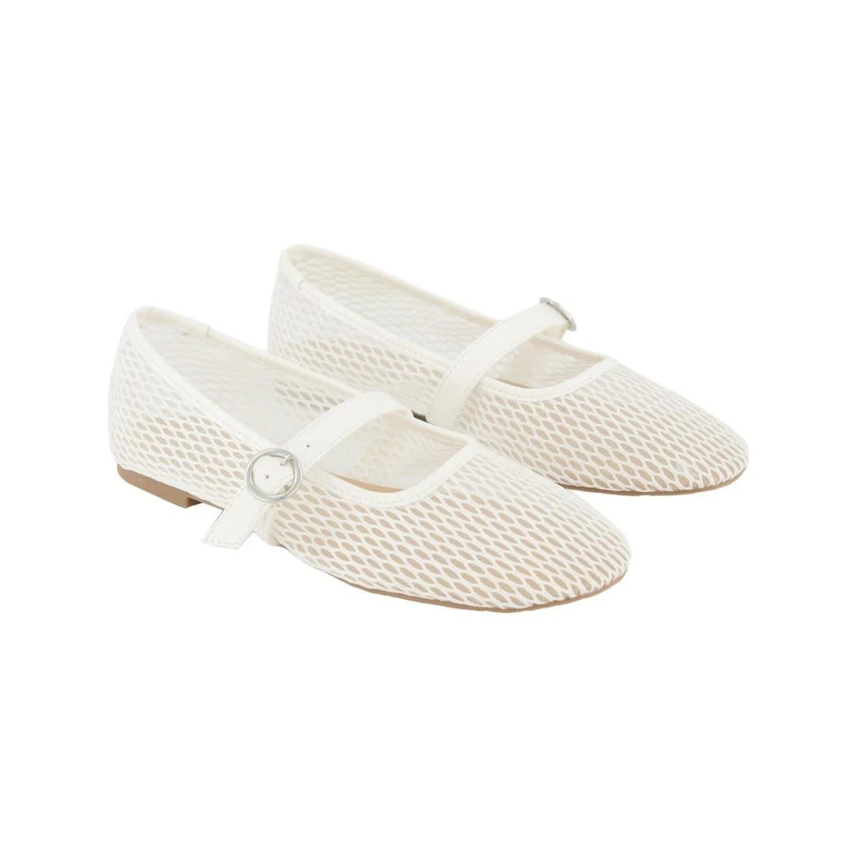 2 Trend Ballet Flats Mesh White, 2 of 6