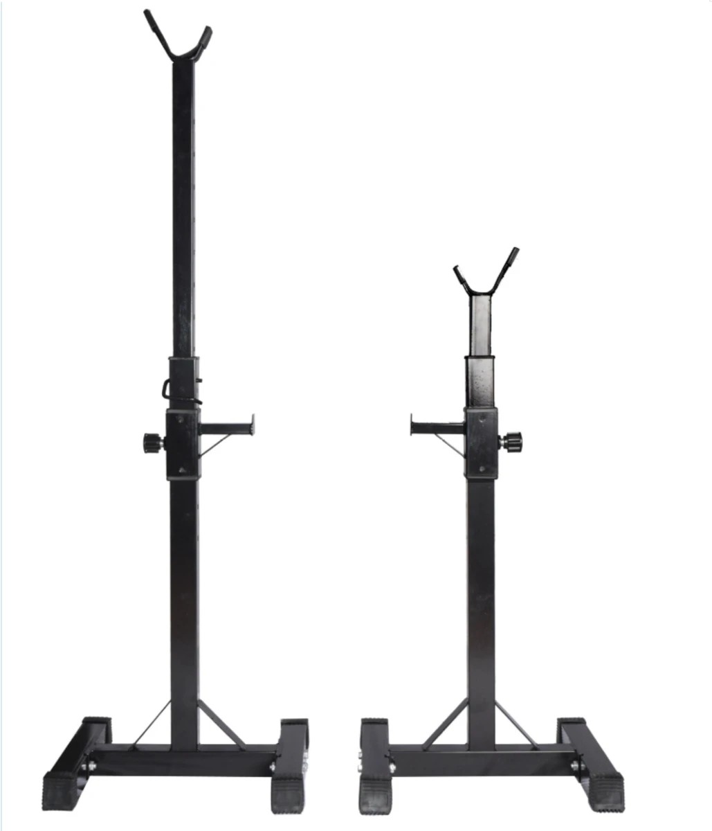 1 Fitness Master 2 Pack Squat Rack Stand Bench Press Weight Lifting Barbell Gym, 1 of 9