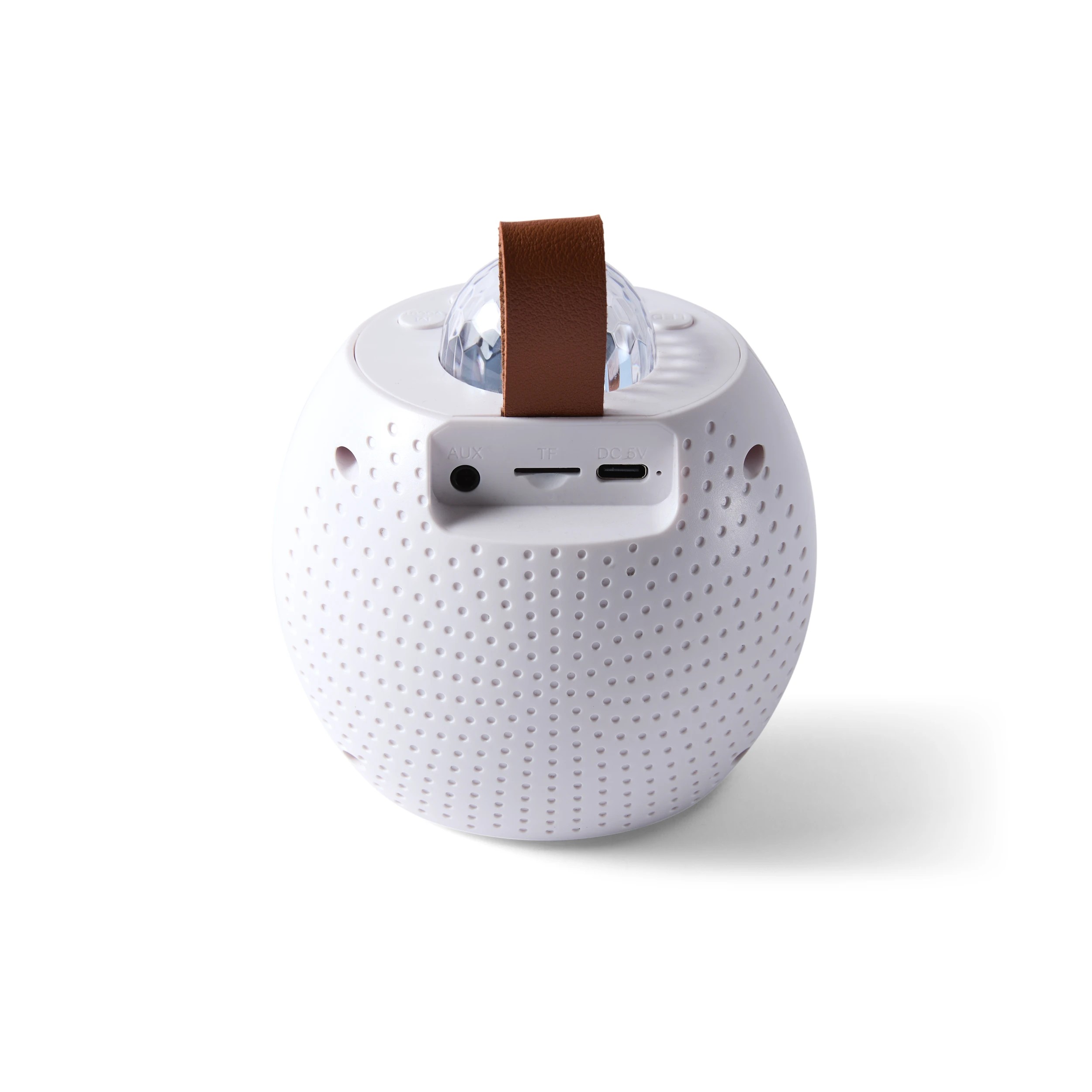 6 Karaoke Speaker with Light - White, 6 of 10
