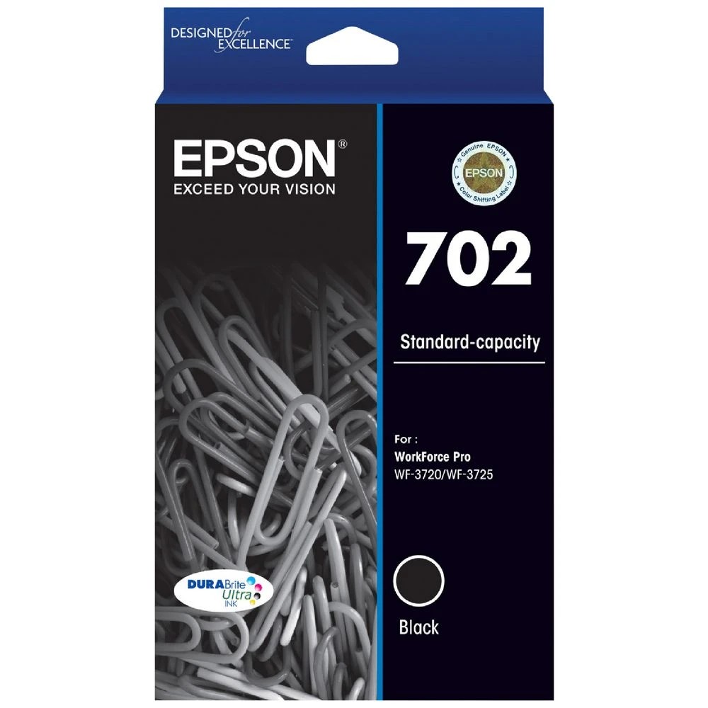 1 Epson 702 Ink Cartridge Black, 1 of 1