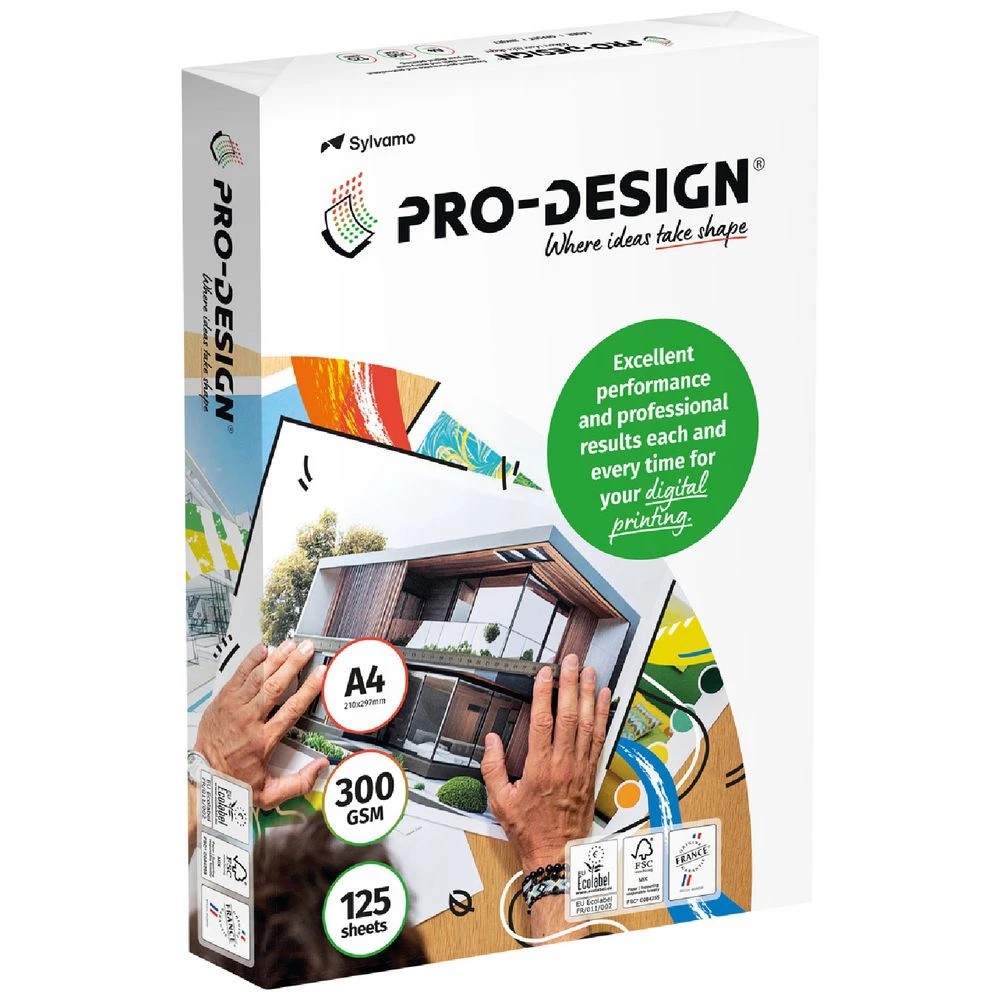 1 HP Pro Design FSC A4 Paper 300gsm 125 Sheet Pack, 1 of 1