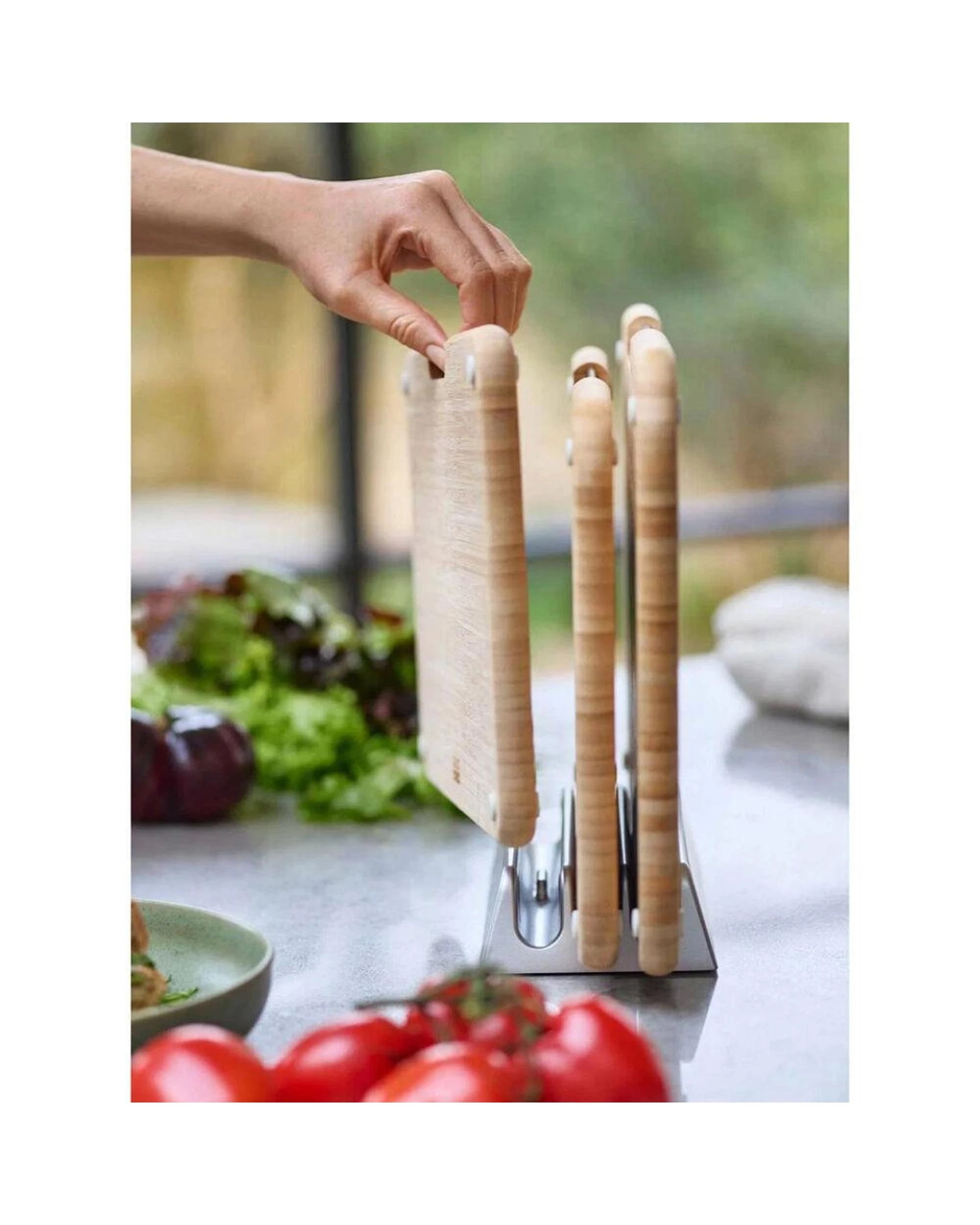 7 Joseph Joseph Nest Boards Bamboo Chopping Board Set  3 Piece, 7 of 8