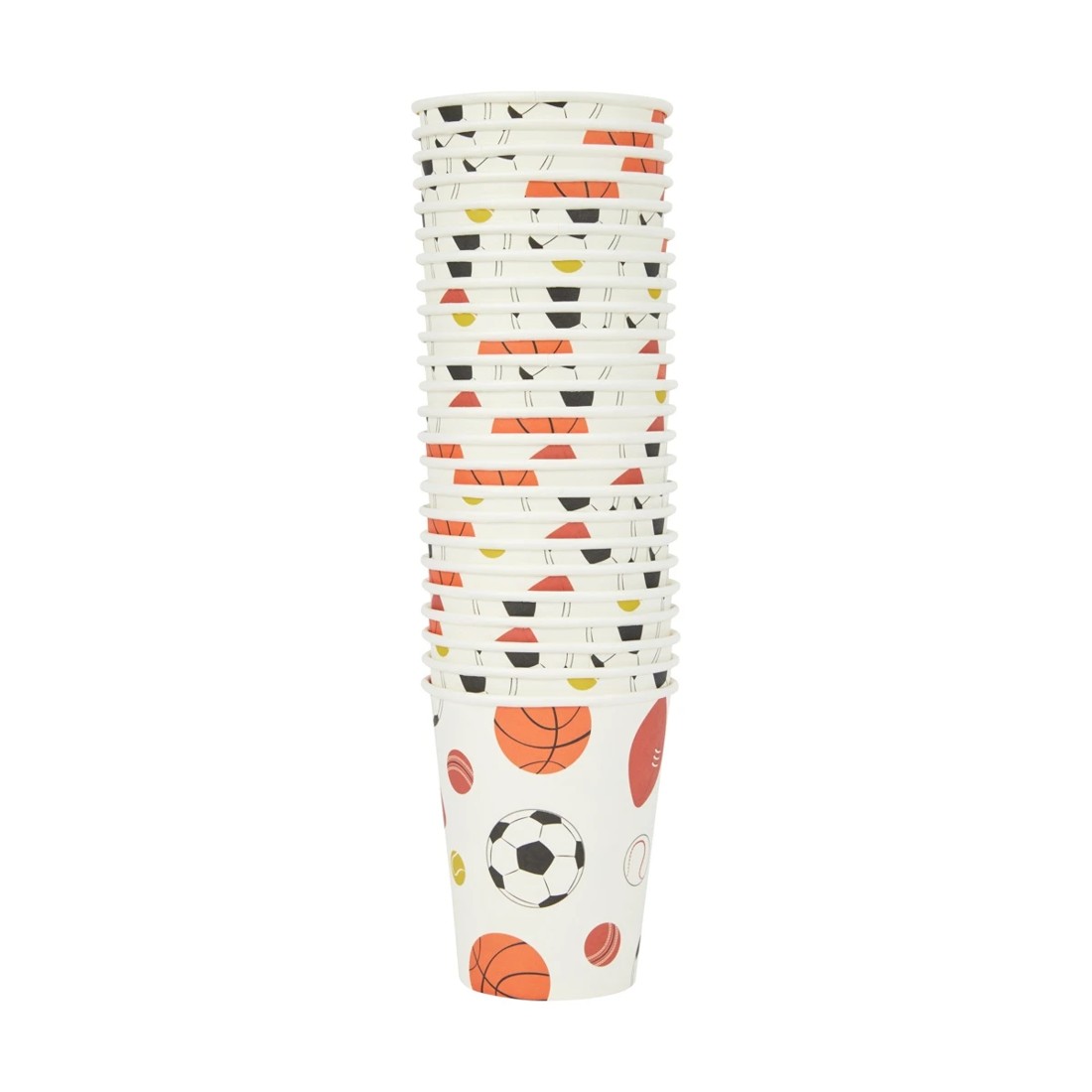1 24 Pack Sports Paper Cups, 1 of 5