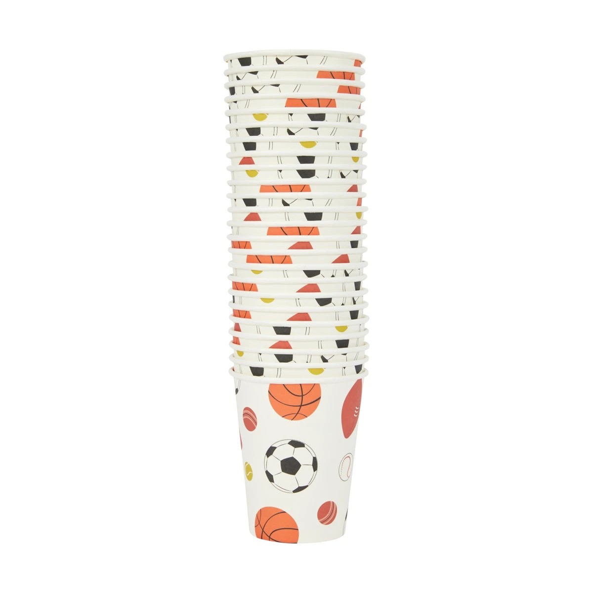 1 24 Pack Sports Paper Cups, 1 of 5