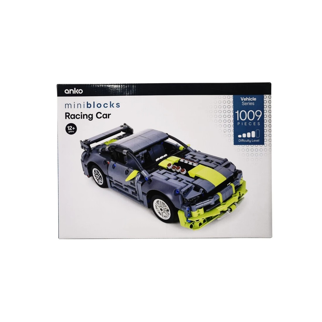 1 1009 Piece Mini Blocks Vehicle Series: Racing Car, 1 of 4