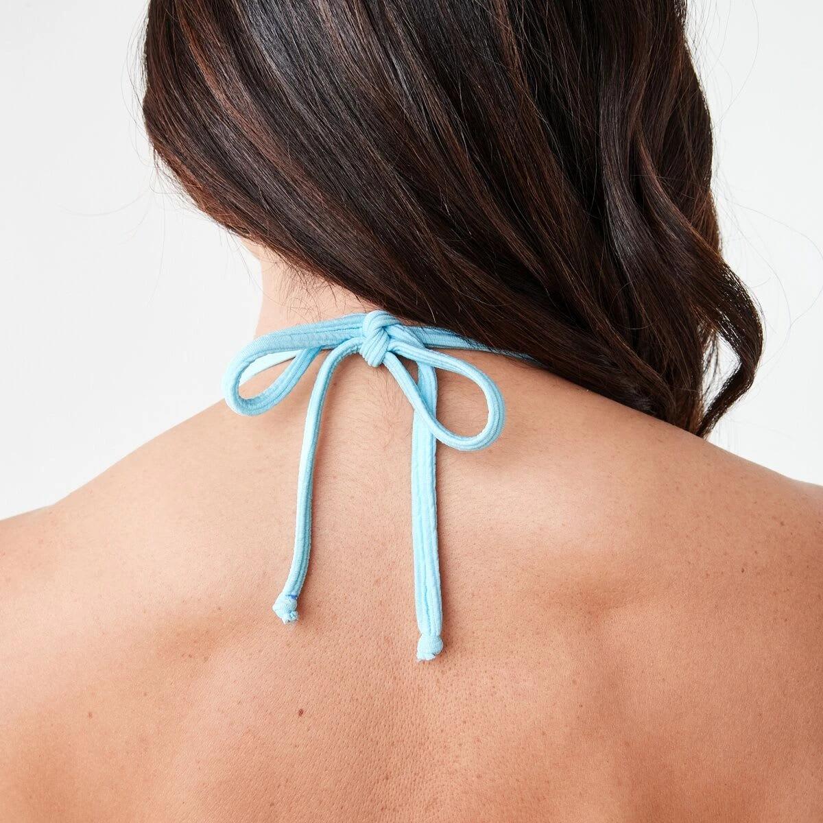 6 Slider Triangle Crinkle Bikini Top SPUN SUGAR, 6 of 6