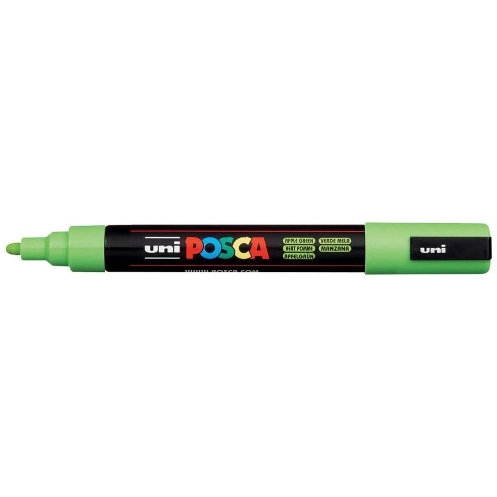 1 POSCA PC 5M Paint Marker Apple Green, 1 of 8