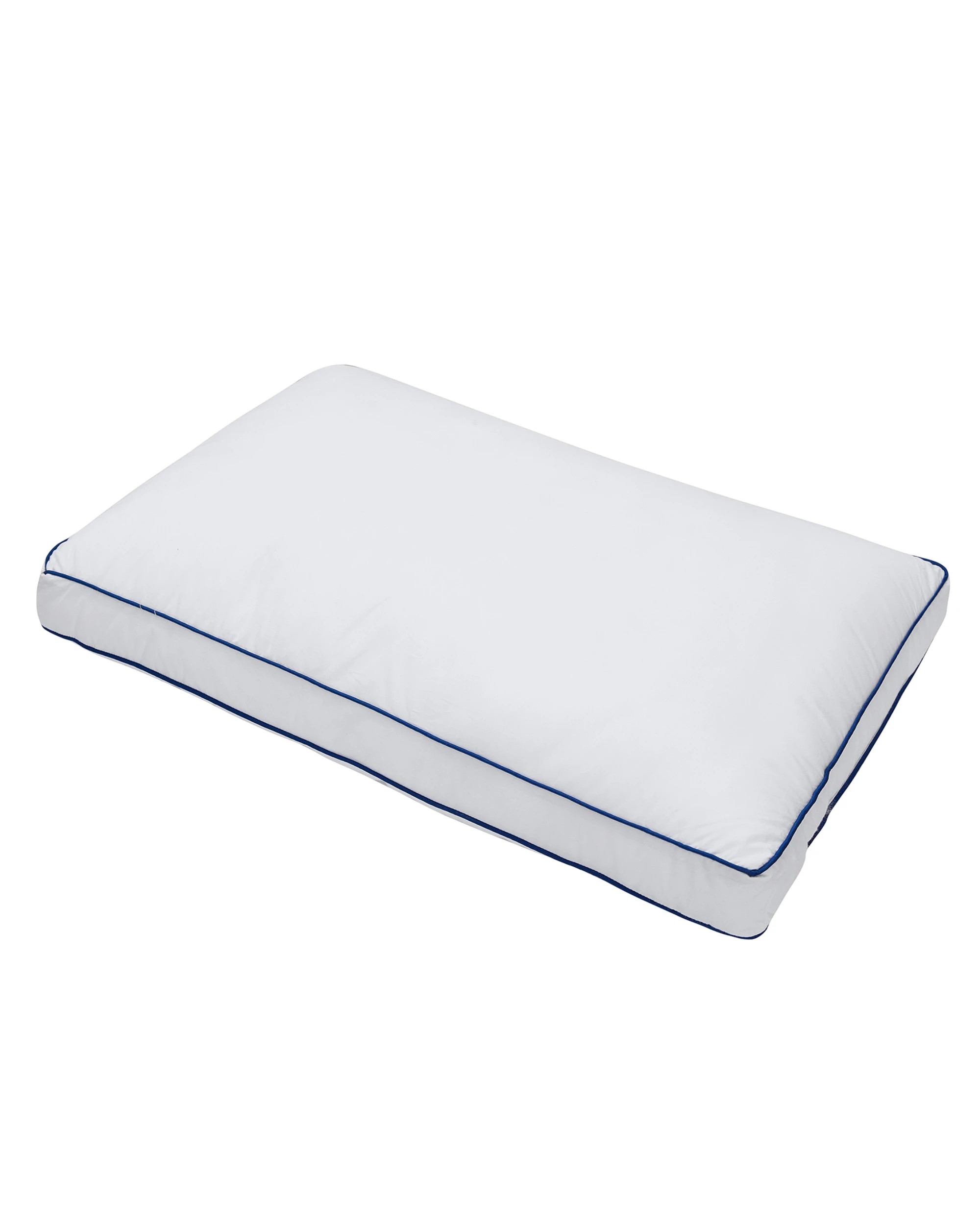 6 Dreamaker Sleep Form High & Soft Profile Standard Pillow Twin Pack 43x68cm with 5cm Gusset - White, 6 of 8