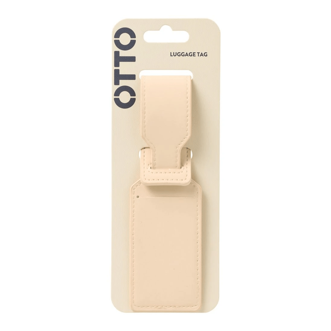 3 Otto On The Go Luggage Tags Tan, 3 of 5