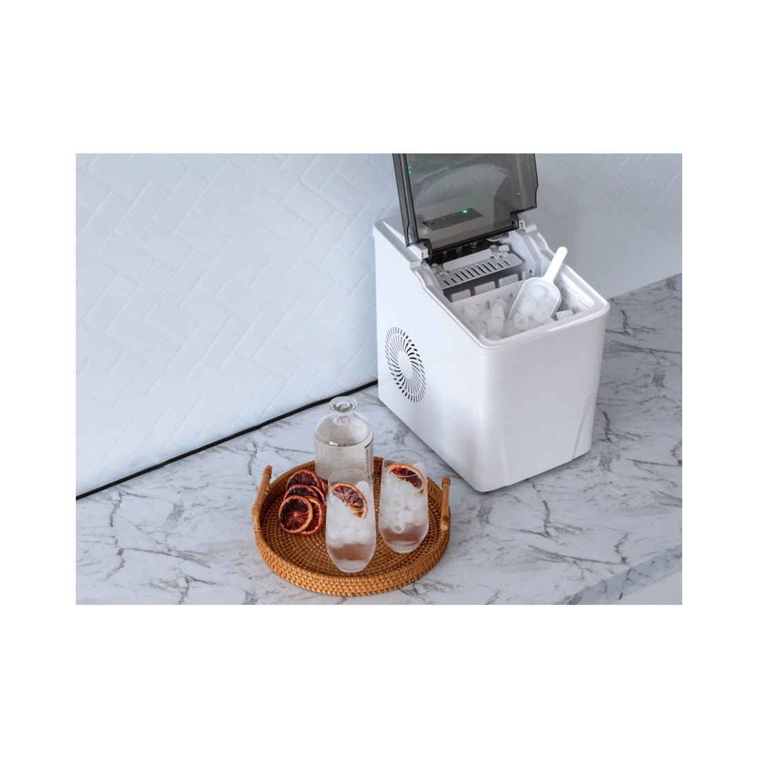 2 Healthy Choice 2.2L Water Tank Ice Cube Maker, 12kgs of Ice in 24 hrs, 2 of 6