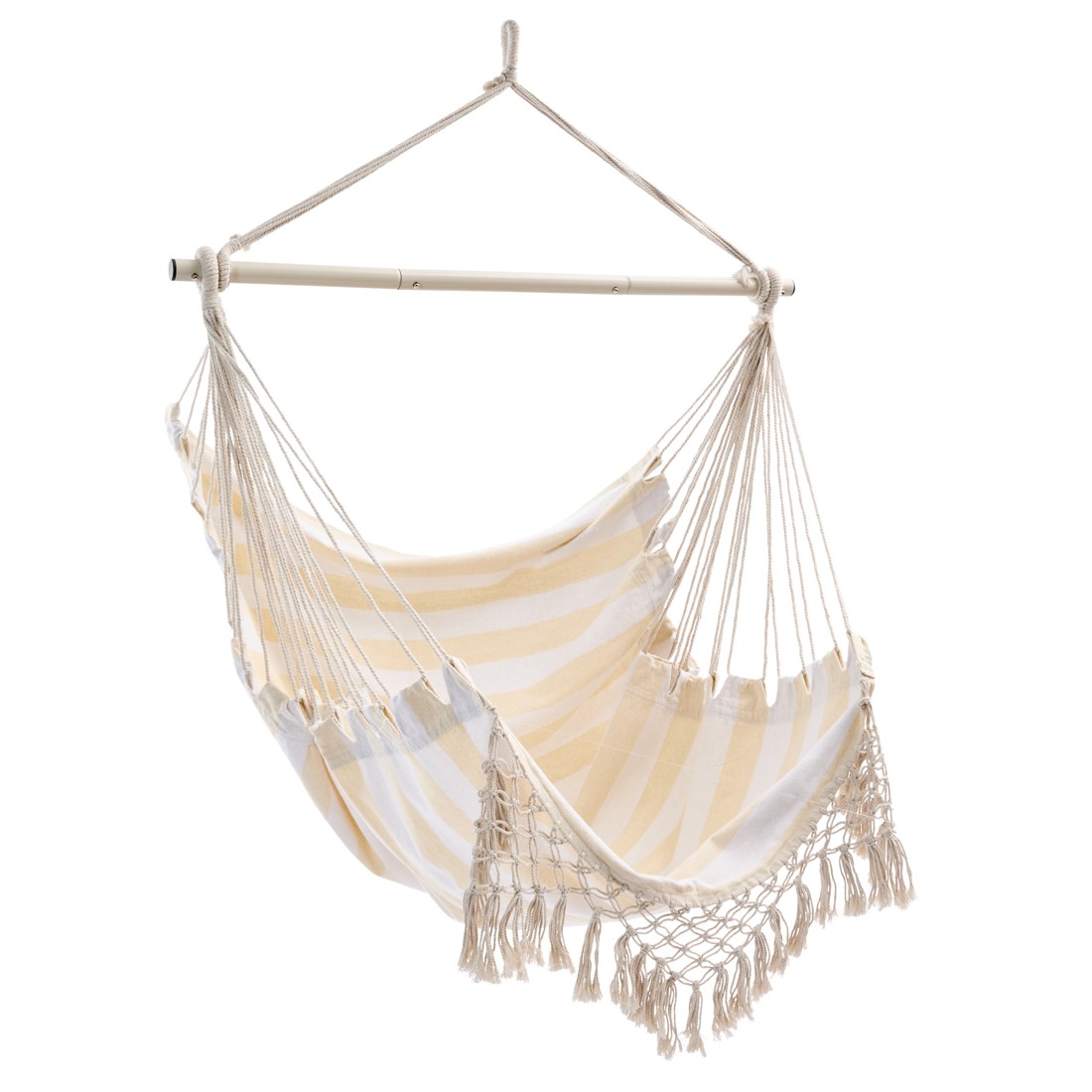 1 Hammock Chair - Natural Stripe, 1 of 9