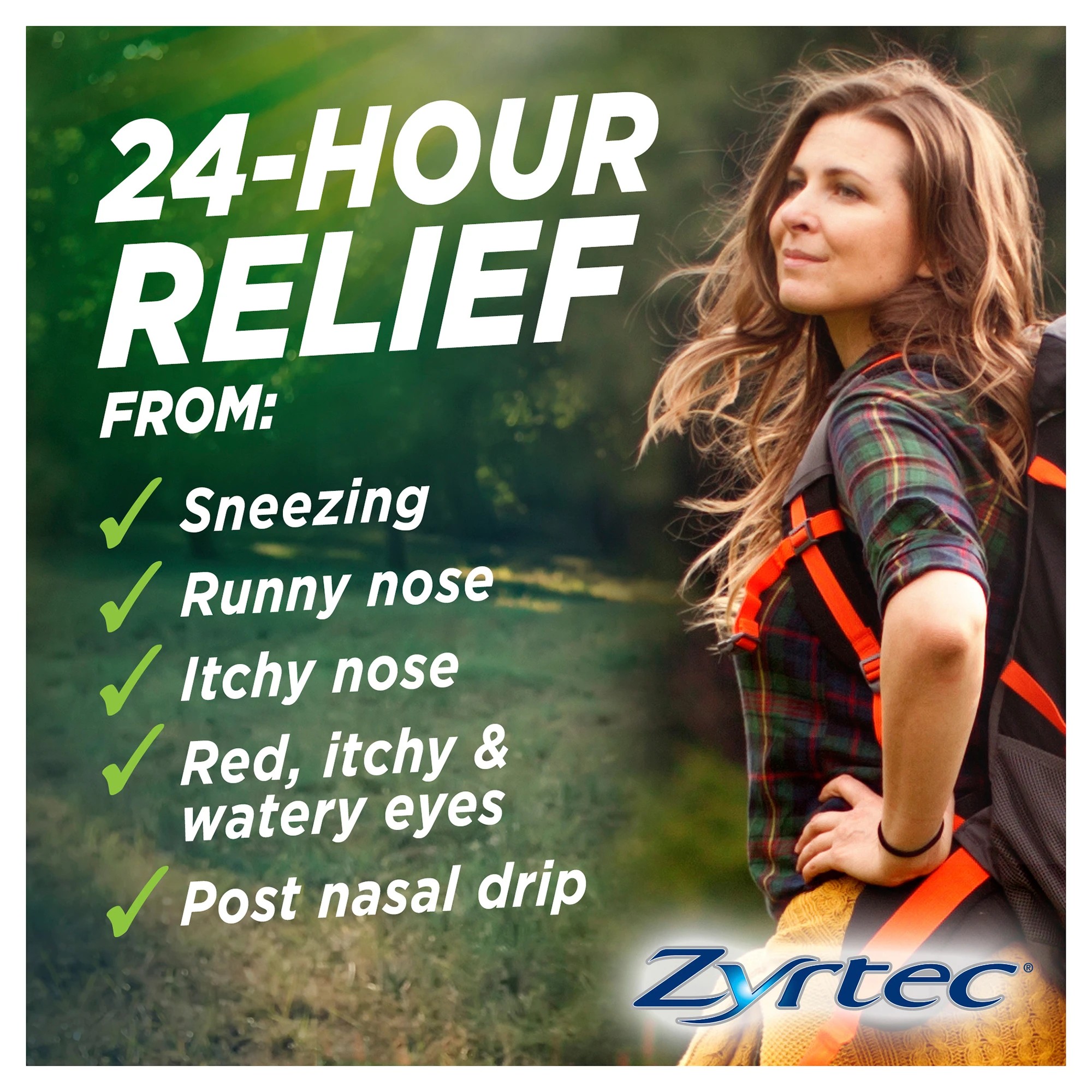 6 10 Pack Zyrtec Rapid Acting Hayfever Allergy Relief Antihistamine Liquid Capsules, 6 of 7