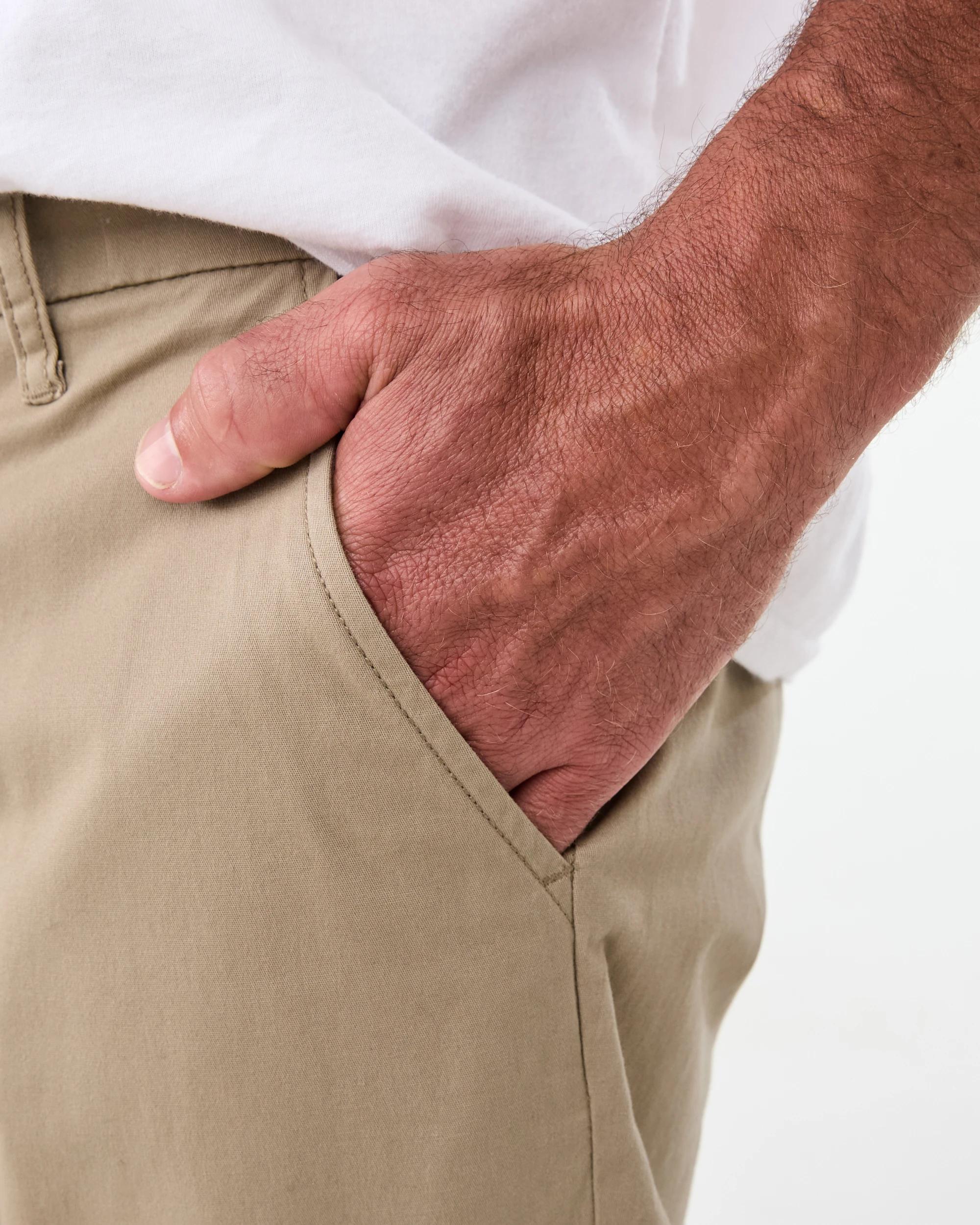 5 Straight Casual Chino Pants Brn Clay, 5 of 5