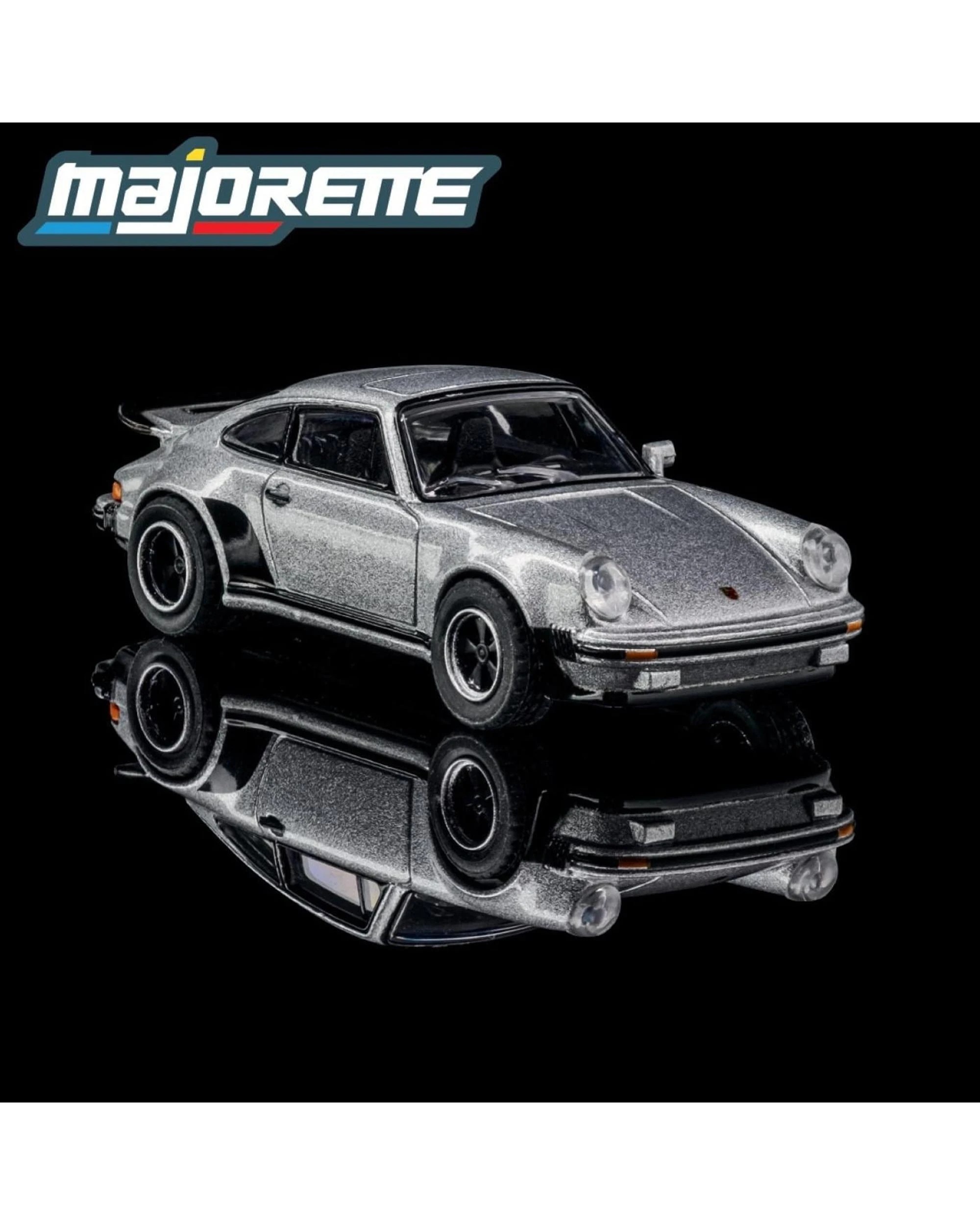 2 Majorette Collection Series 1975 Porsche 930 Turbo Diecast Vehicle - Silver, 2 of 4