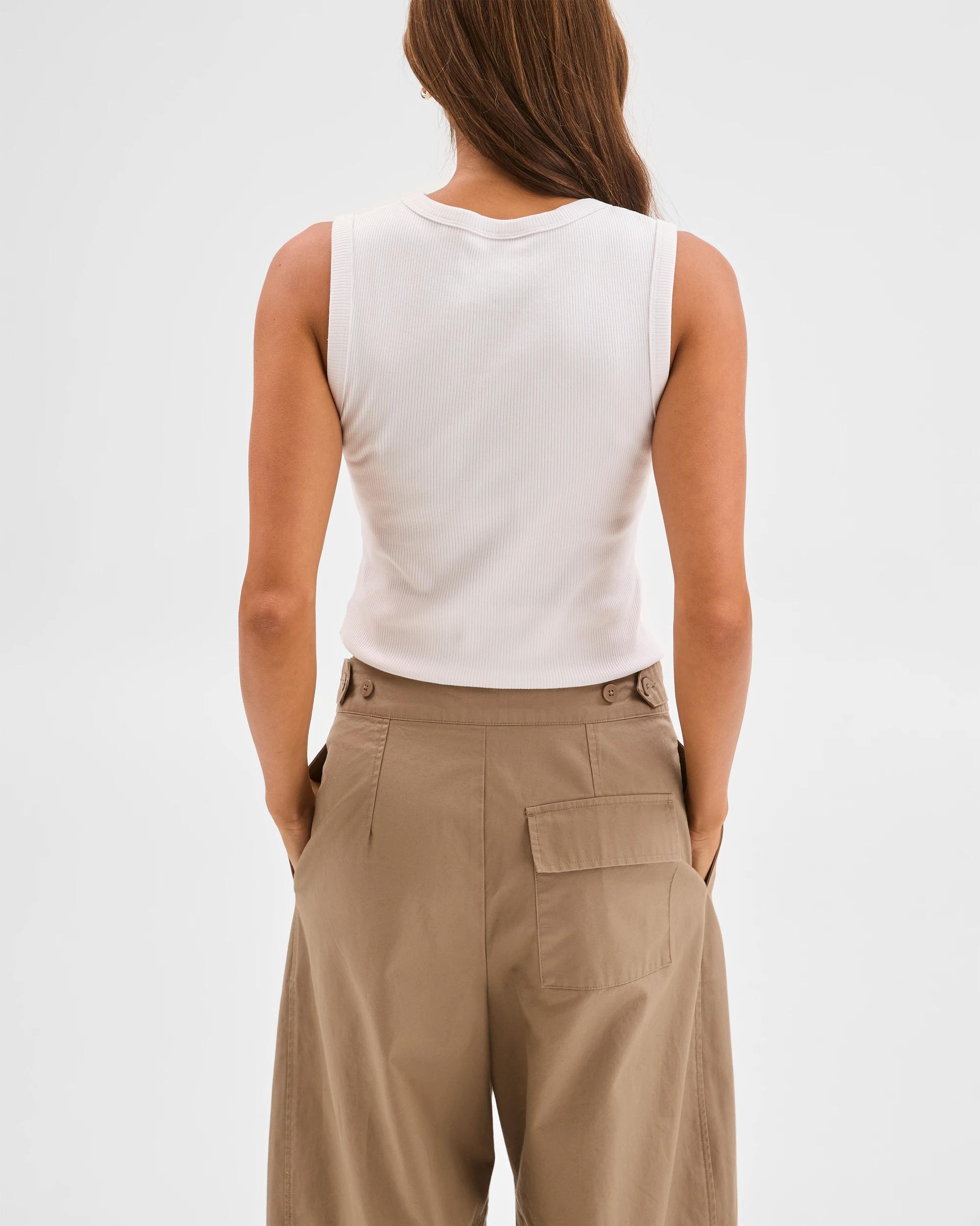 6 Lily Loves Australian Cotton Barrel Leg Cargo Pants MOUNTAIN TRAIL, 6 of 7