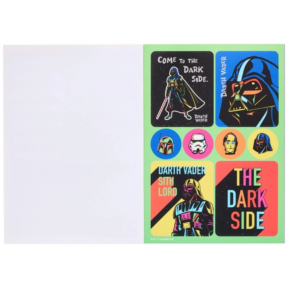 5 Lucasfilm Star Wars A5 Sticker Book 16 Pages, 5 of 5