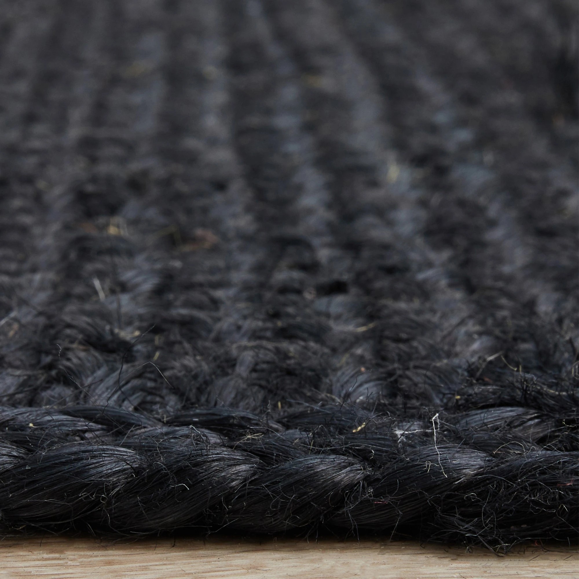 7 Common Ground Rugs Shoreline Black 320x230cm - Extra Large Jute Rug - Black, 7 of 10