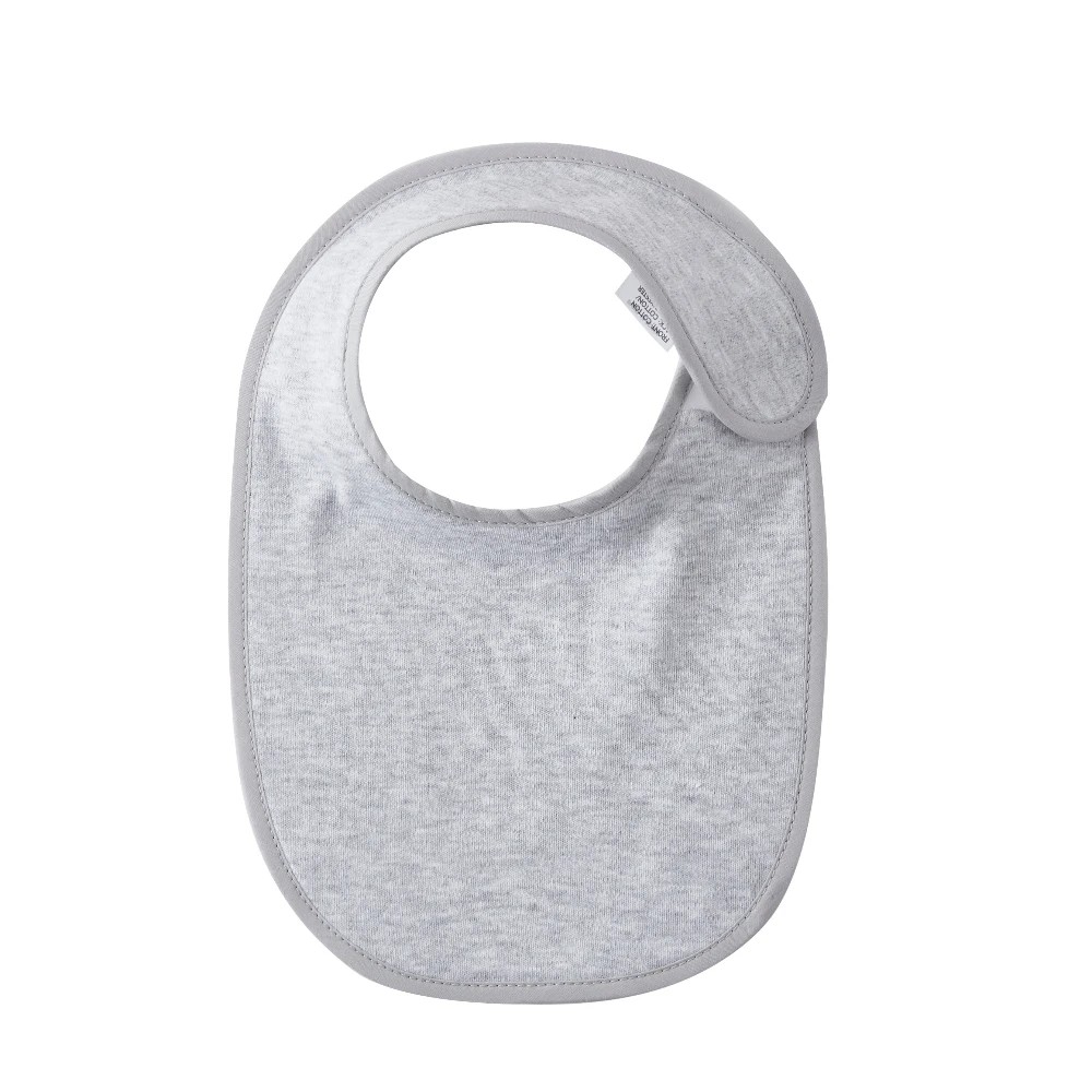 2 Big Softies 5 Pack Bibs, Grey, 2 of 3