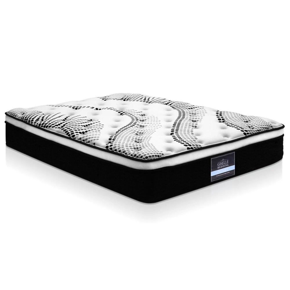 1 Giselle Bedding 32cm Mattress Euro Top - King Bed - Multi, 1 of 10