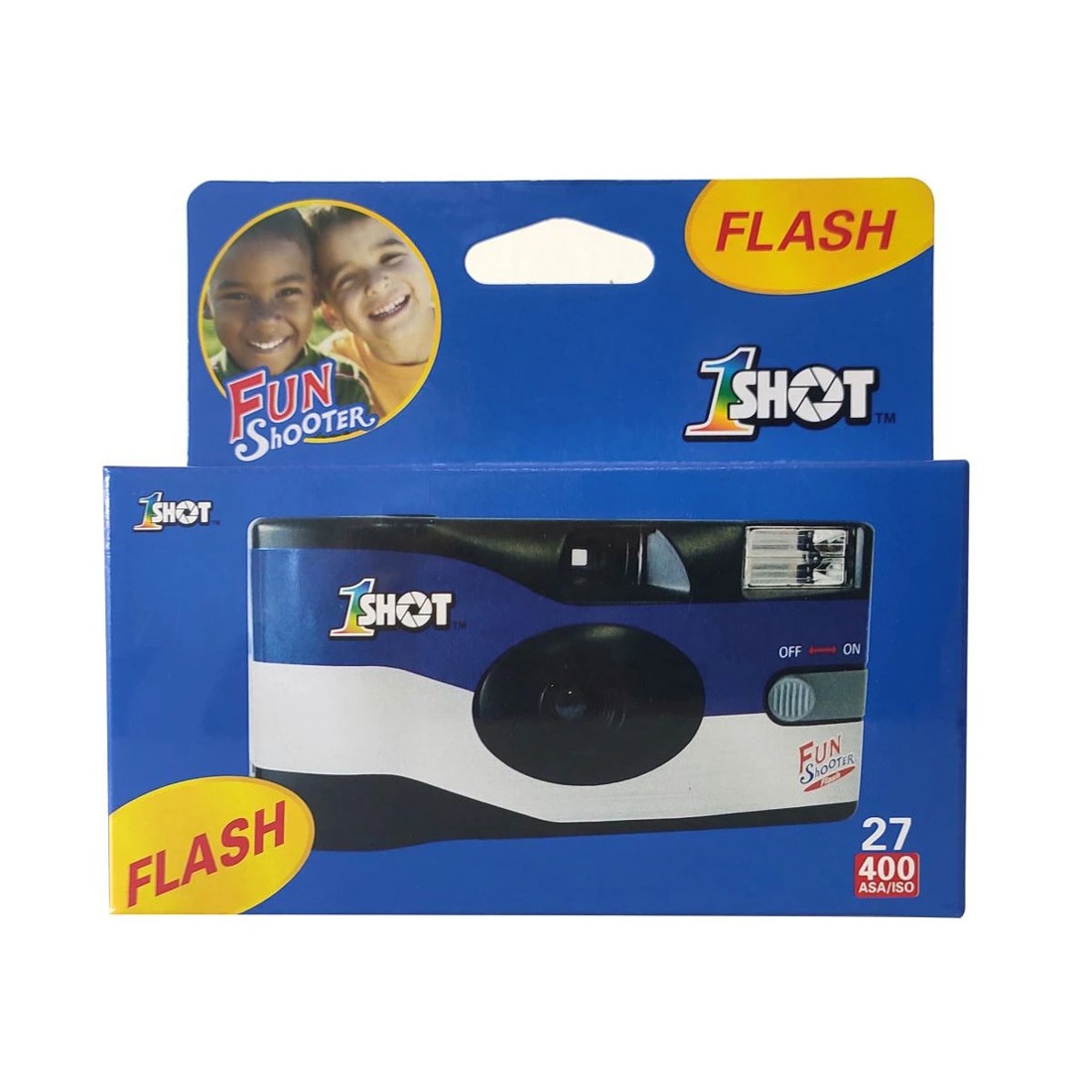 1 Flash Fun Shooter 1 Shot Disposable Camera, 1 of 2