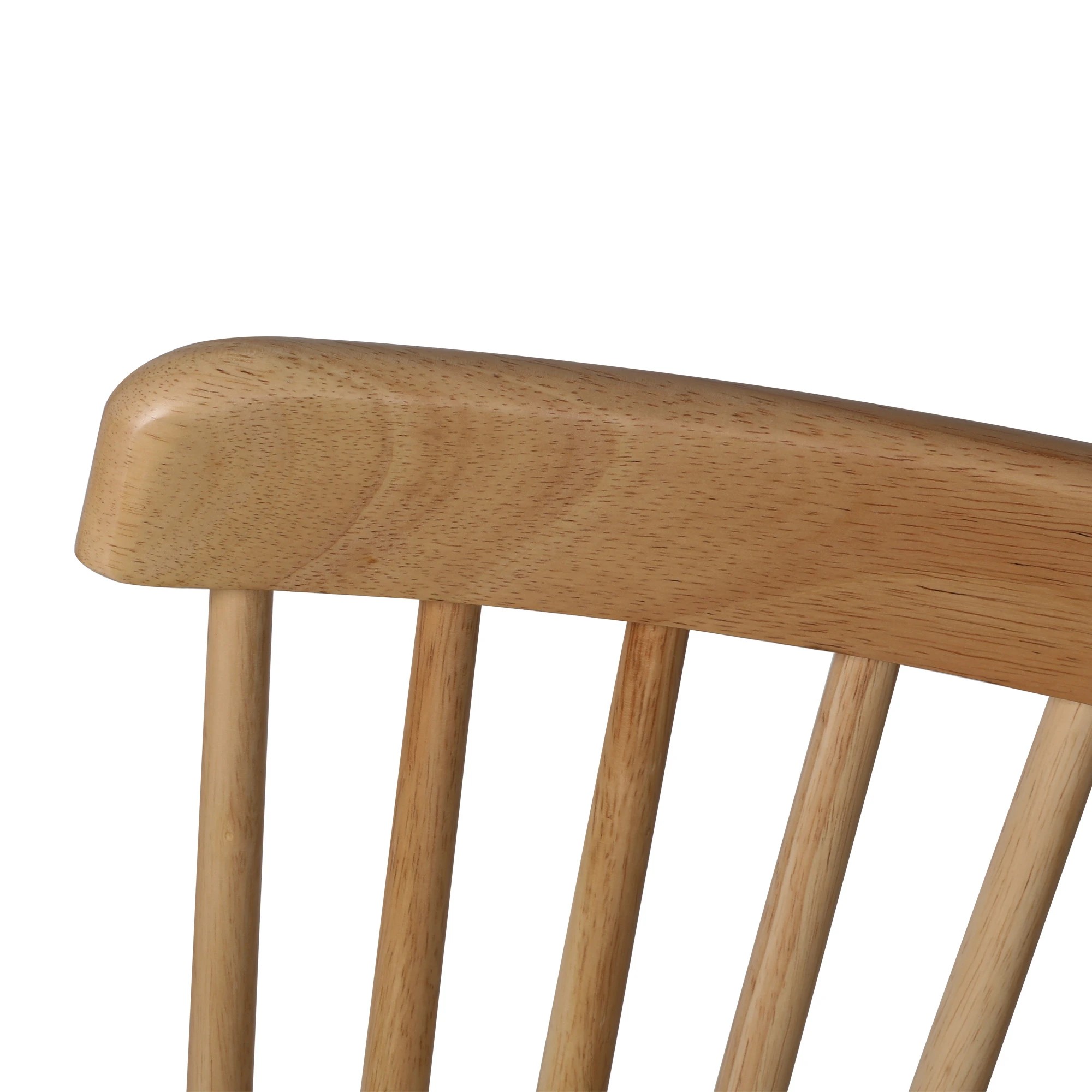 6 Levede 6x Dining Chairs Kitchen Windsor Chair Natural Wood Cafe Lounge Seat Oak, 6 of 9