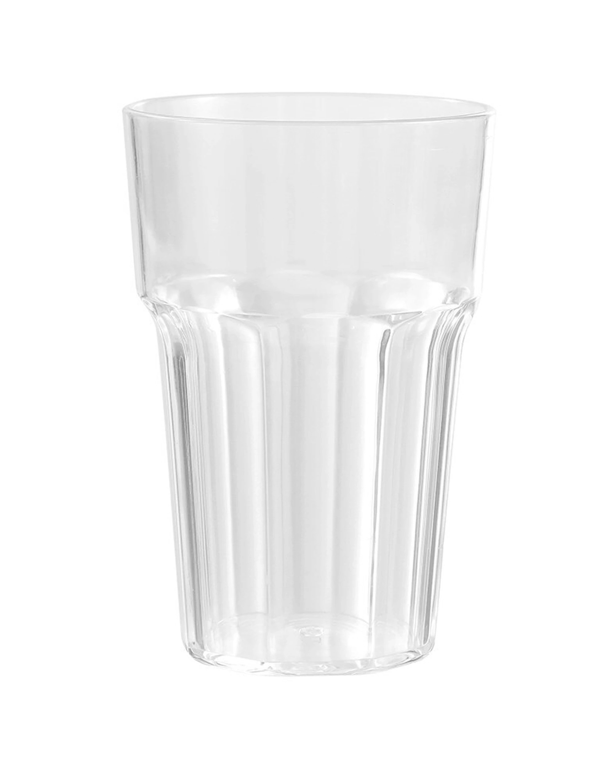 1 Lemon & Lime 450ml Plastic Drinking Cup Water Tumbler Outdoor Tableware Clear
 - Clear, 1 of 3