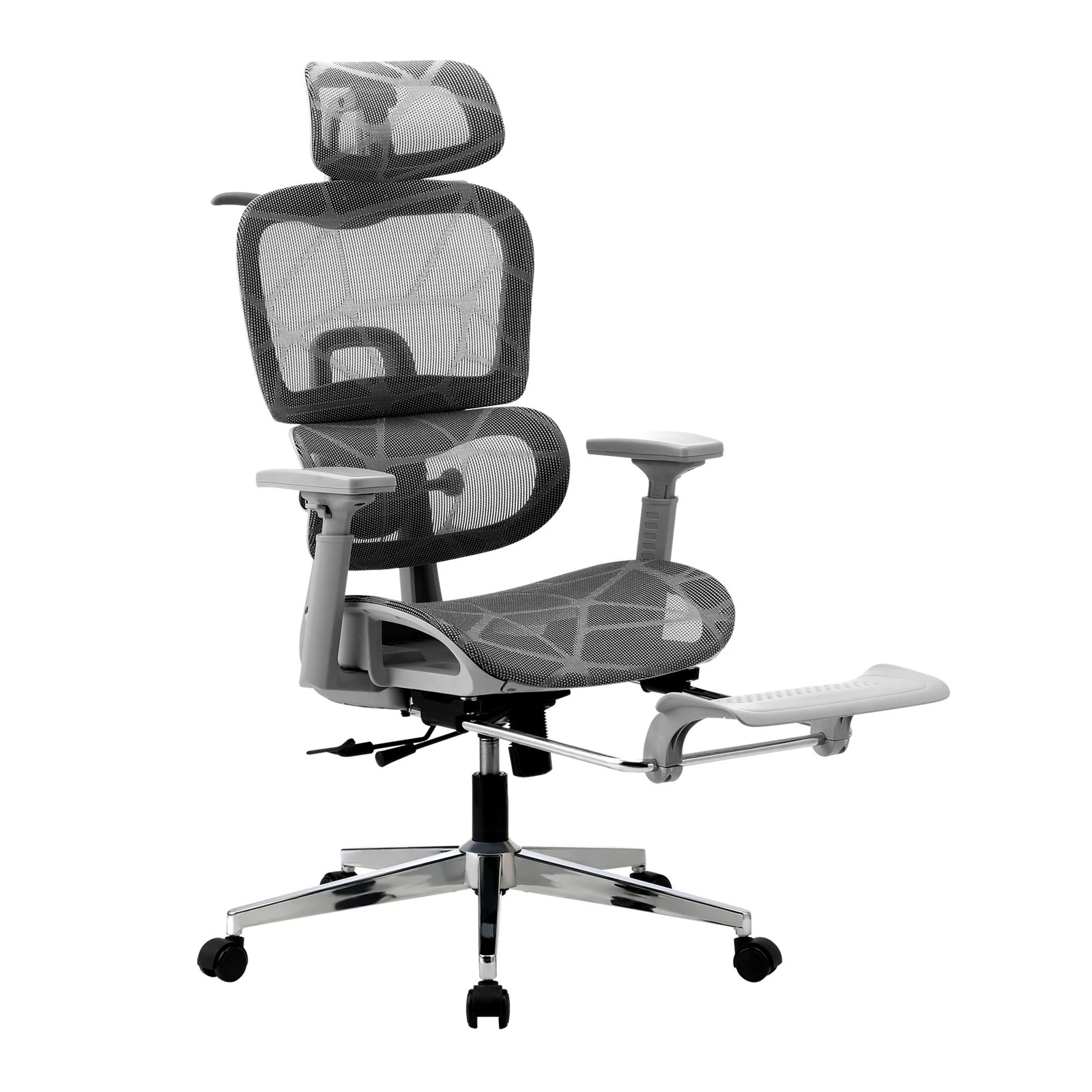 1 Oikiture Ergonomic Office Chair
 - Grey, 1 of 8