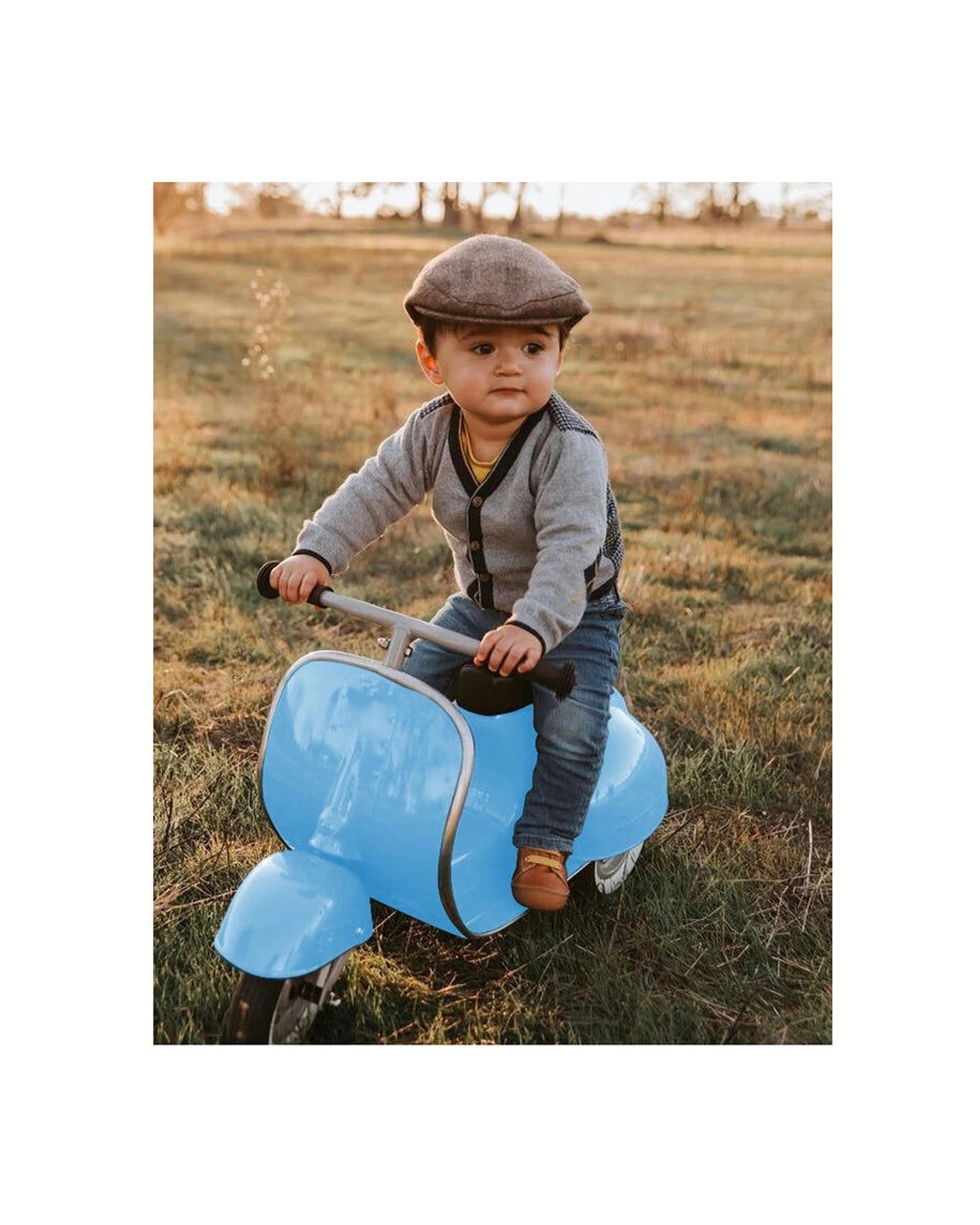 2 Ambosstoys Primo Ride-On Toy Kids Self-Propelled Scooter Metal Frame Age 3 Years
 - blue, 2 of 5