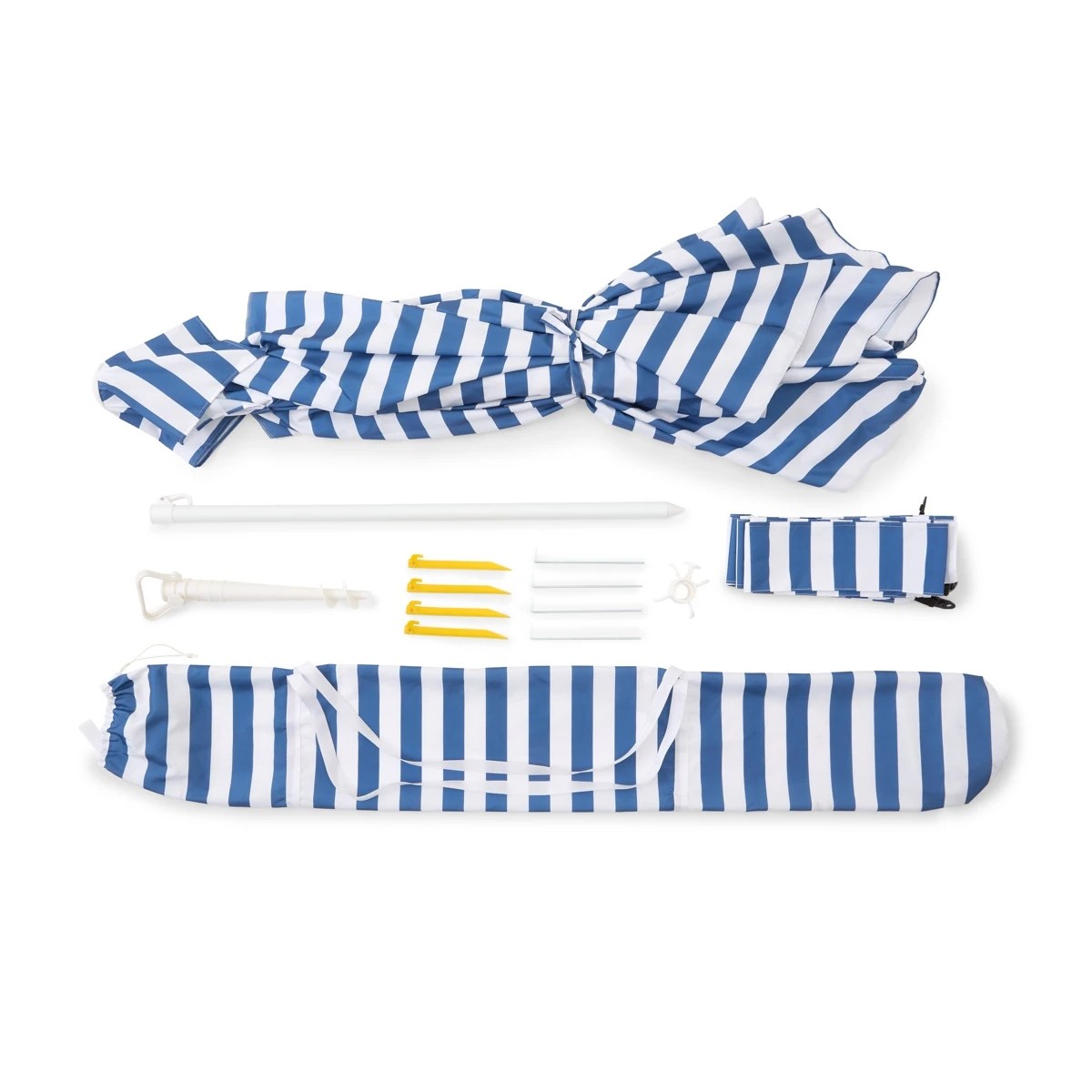 9 Beach Cabana - Blue Stripe, 9 of 10
