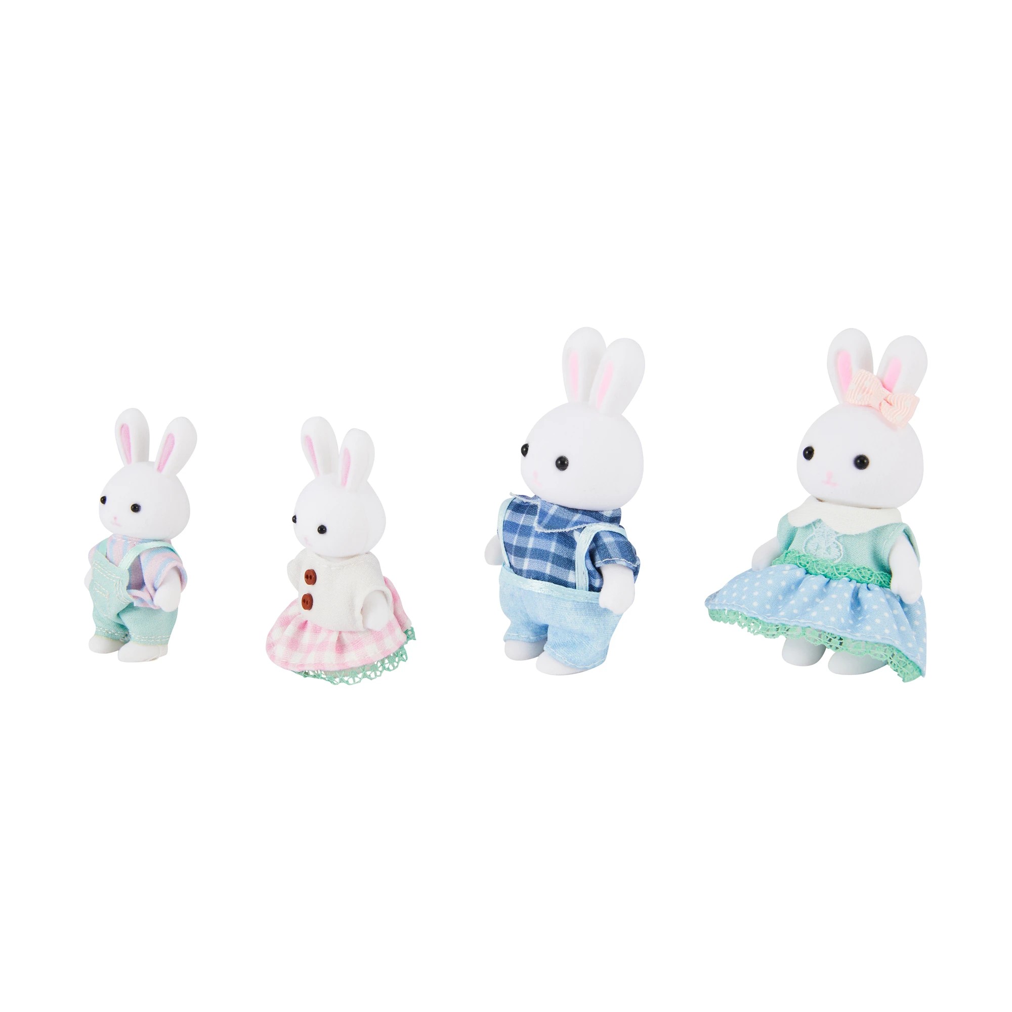 3 4 Piece Forest Friends: Rabbit Family Playset, 3 of 5