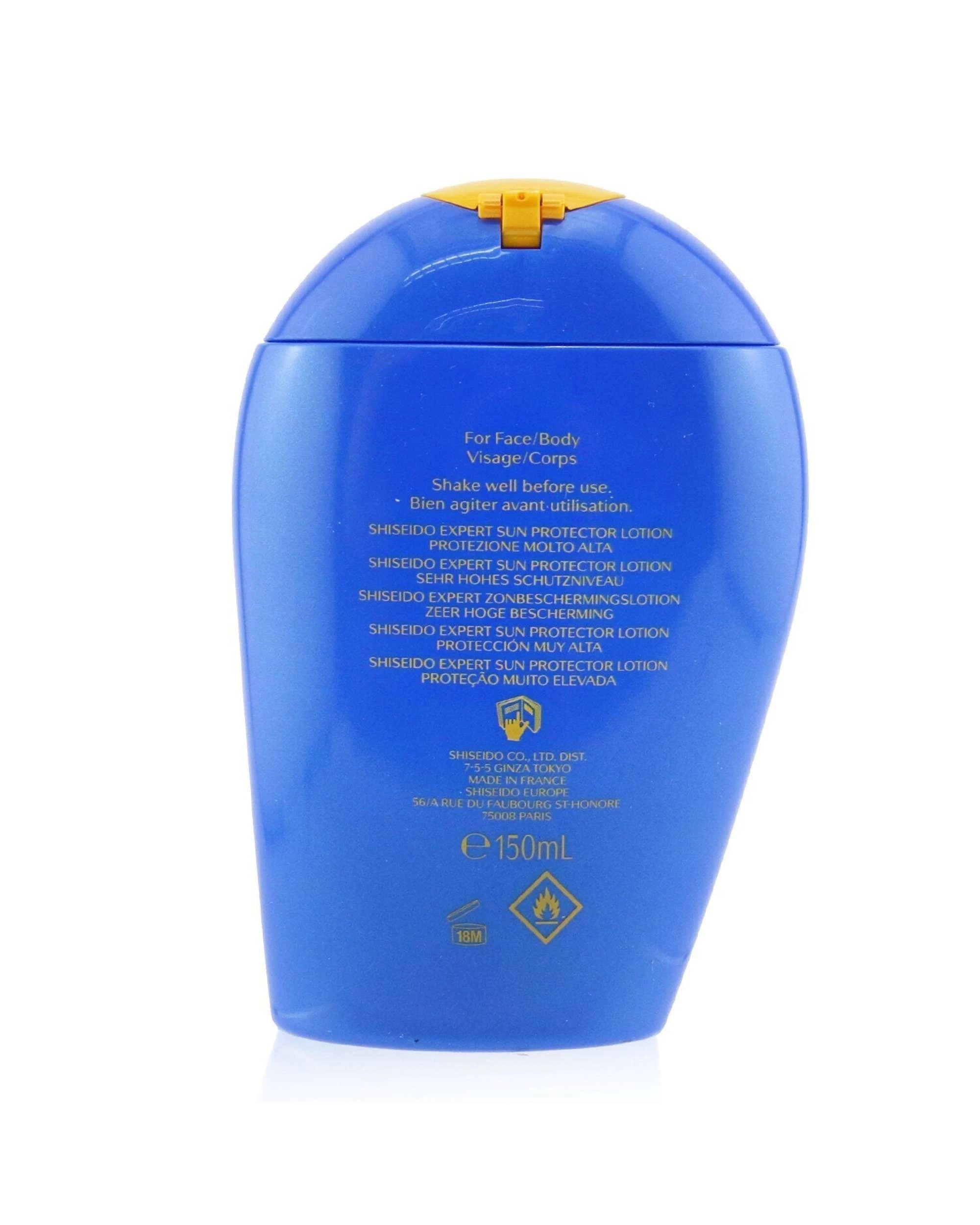 3 Shiseido Expert Sun Protector SPF50+ Face & Body Lotion 150ml/5.07oz, 3 of 3
