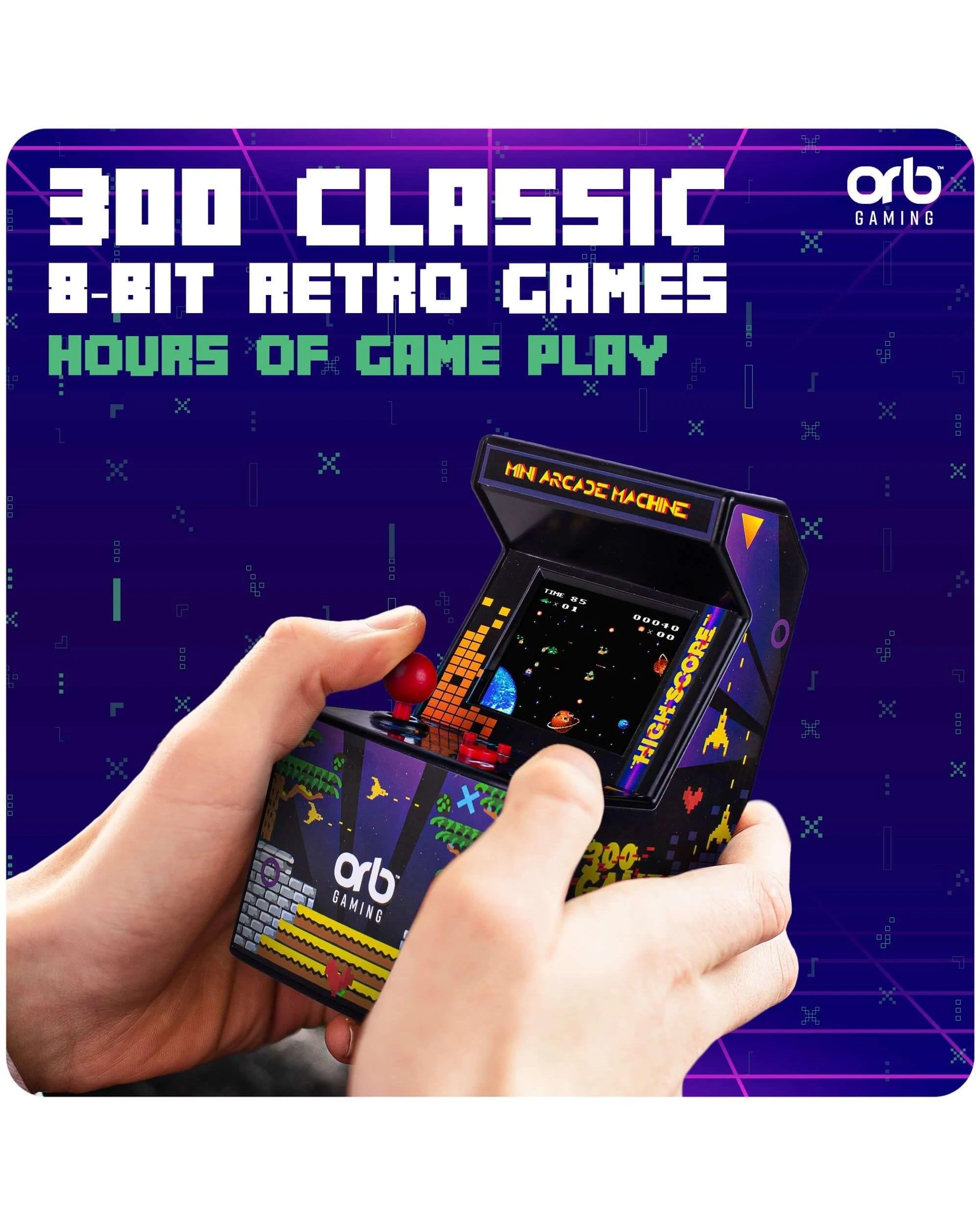 3 Thumbs Up! Orb Retro Mini Arcade Machine, 3 of 7