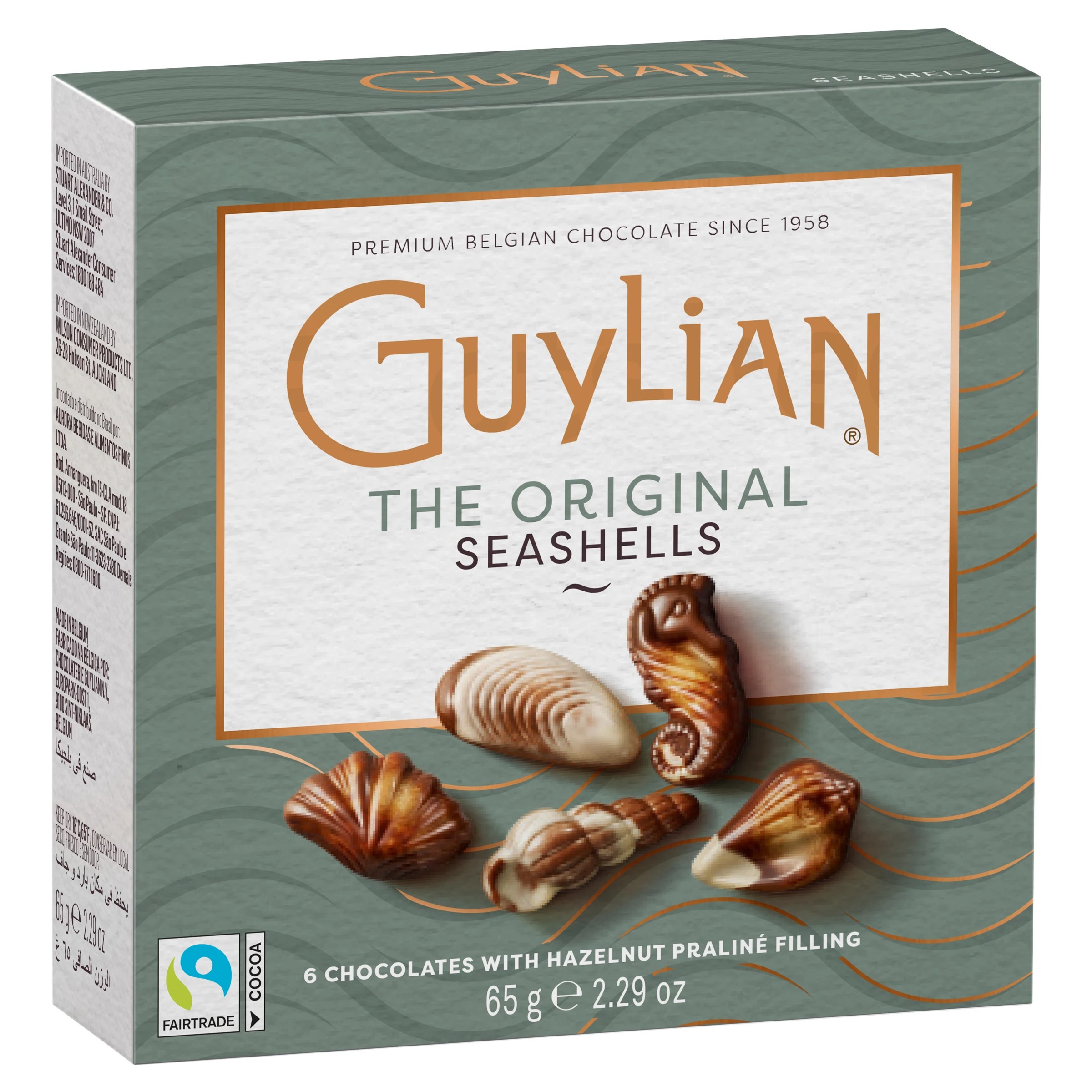 1 Guylian The Original Seashells 65g, 1 of 6