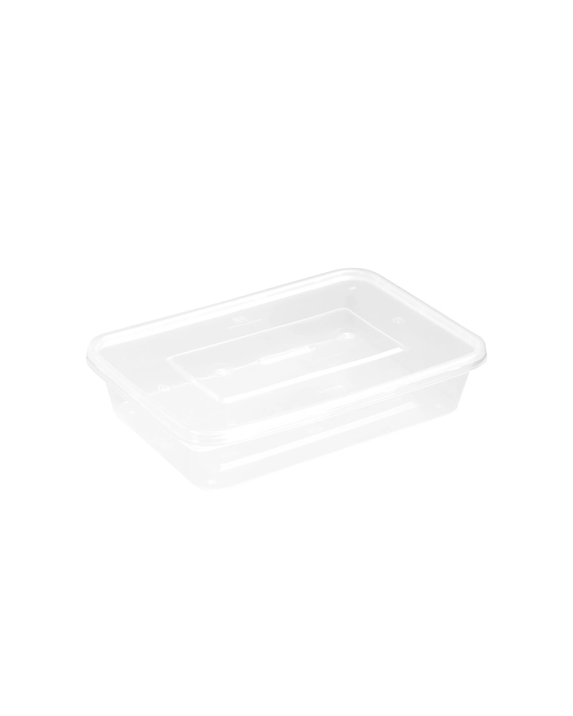 4 12pc Lemon & Lime Reusable Takeaway Food Storage Container Box Rectangular 500ml
 - Multi, 4 of 4