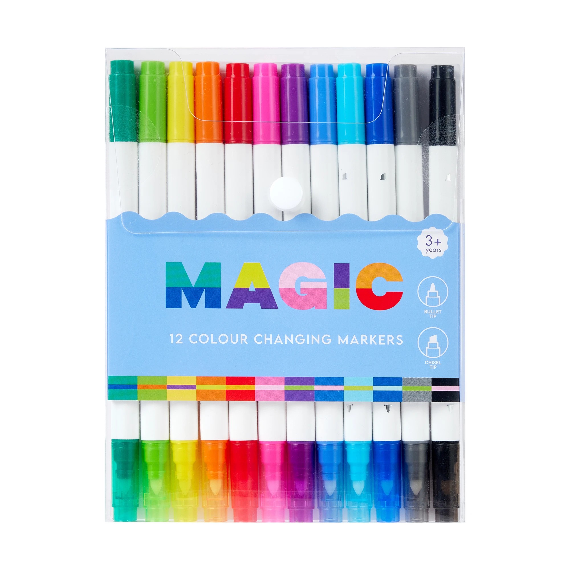 1 12 Pack Magic Colour Changing Markers, 1 of 6