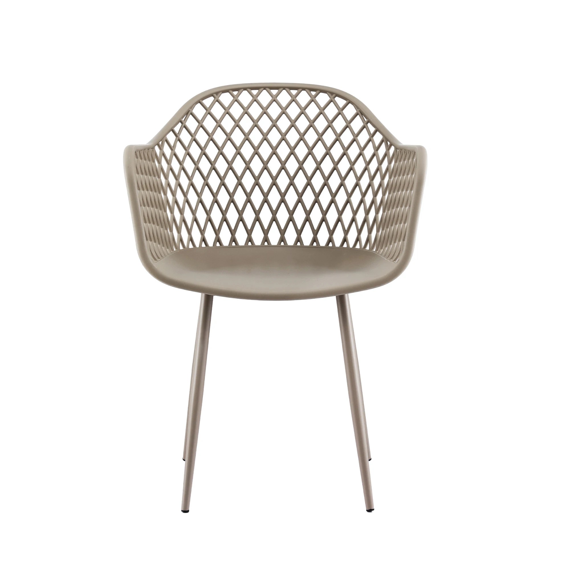 3 Gardeon 4PC Outdoor Dining Chairs PP Lounge Chair Patio Furniture Garden - Charcoal, 3 of 6