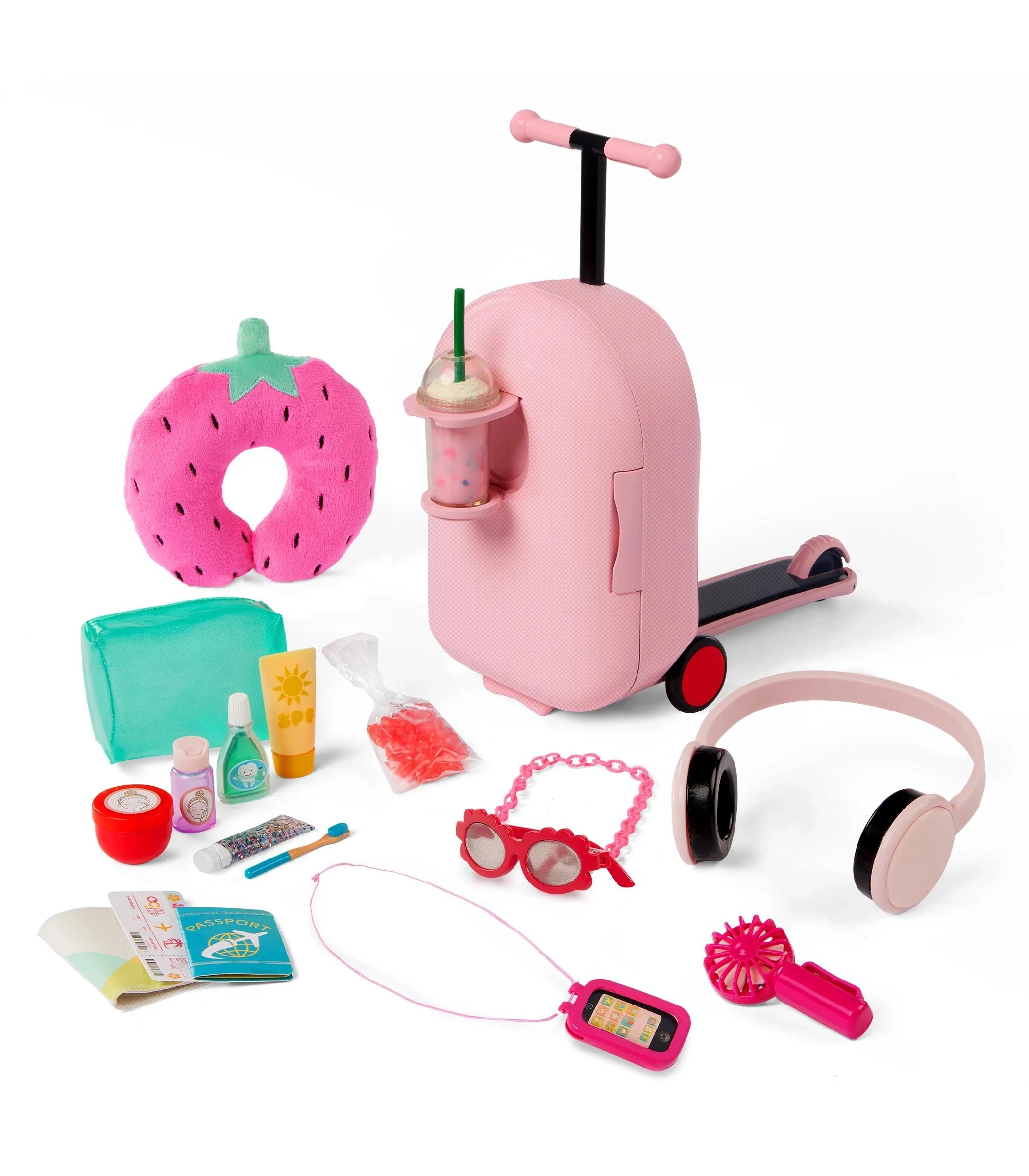 1 Our Generation Deluxe Luggage Set - Multi, 1 of 4