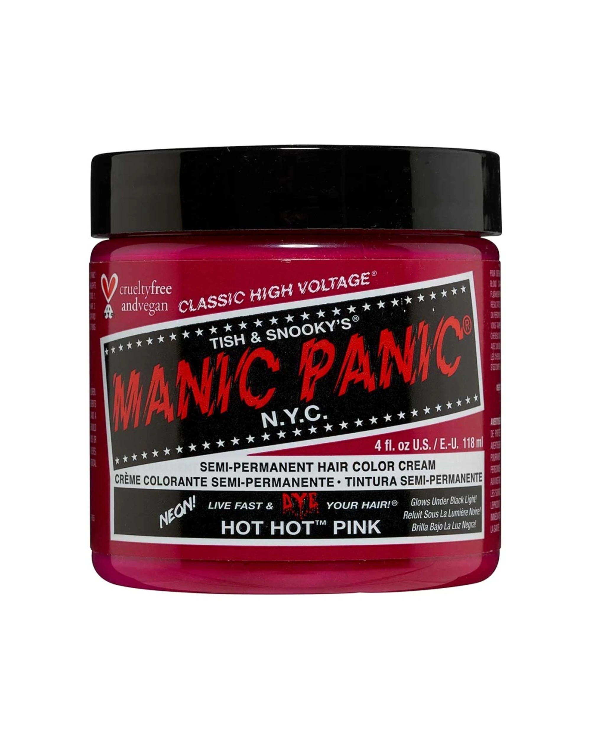 1 Manic Panic High Voltage Classic Hair Colour 118ml Hot - Pink, 1 of 1
